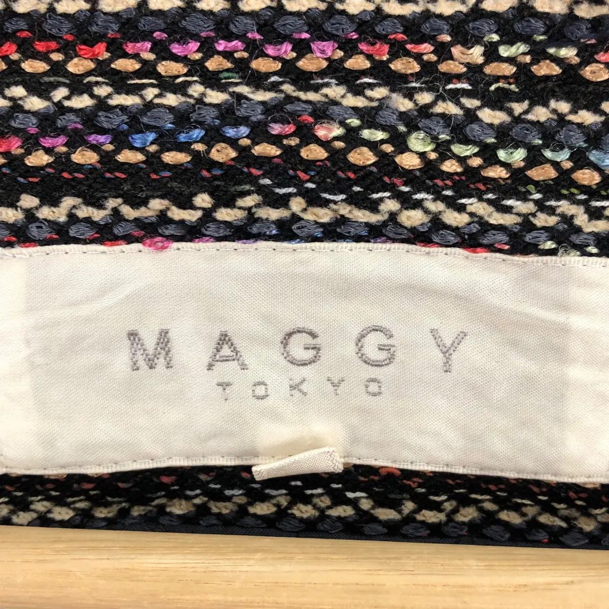 Vintage Vintage 80’ MAGGY TOKYO COLLECTION Houndstooth Coat Jacket Size S / US 4 / IT 40 - 8 Thumbnail