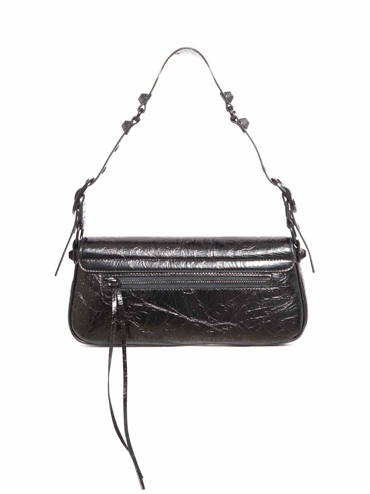 Balenciaga o1srvl11e1125 Size: OS / Le Cagole Small Sling Bag in Black Size ONE SIZE - 3 Thumbnail