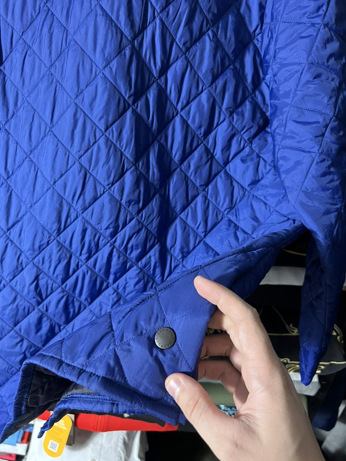 Barbour 🔥 Barbour Liddesdale Quilted Jacket — Royal Blue — Size L Size US L / EU 52-54 / 3 - 10 Thumbnail