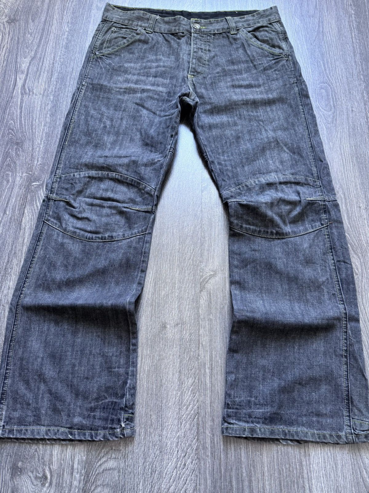 Vintage Vintage G-Star Balenciaga Style Demim Avantgarde Pants Size US 36 / EU 52 - 3 Thumbnail