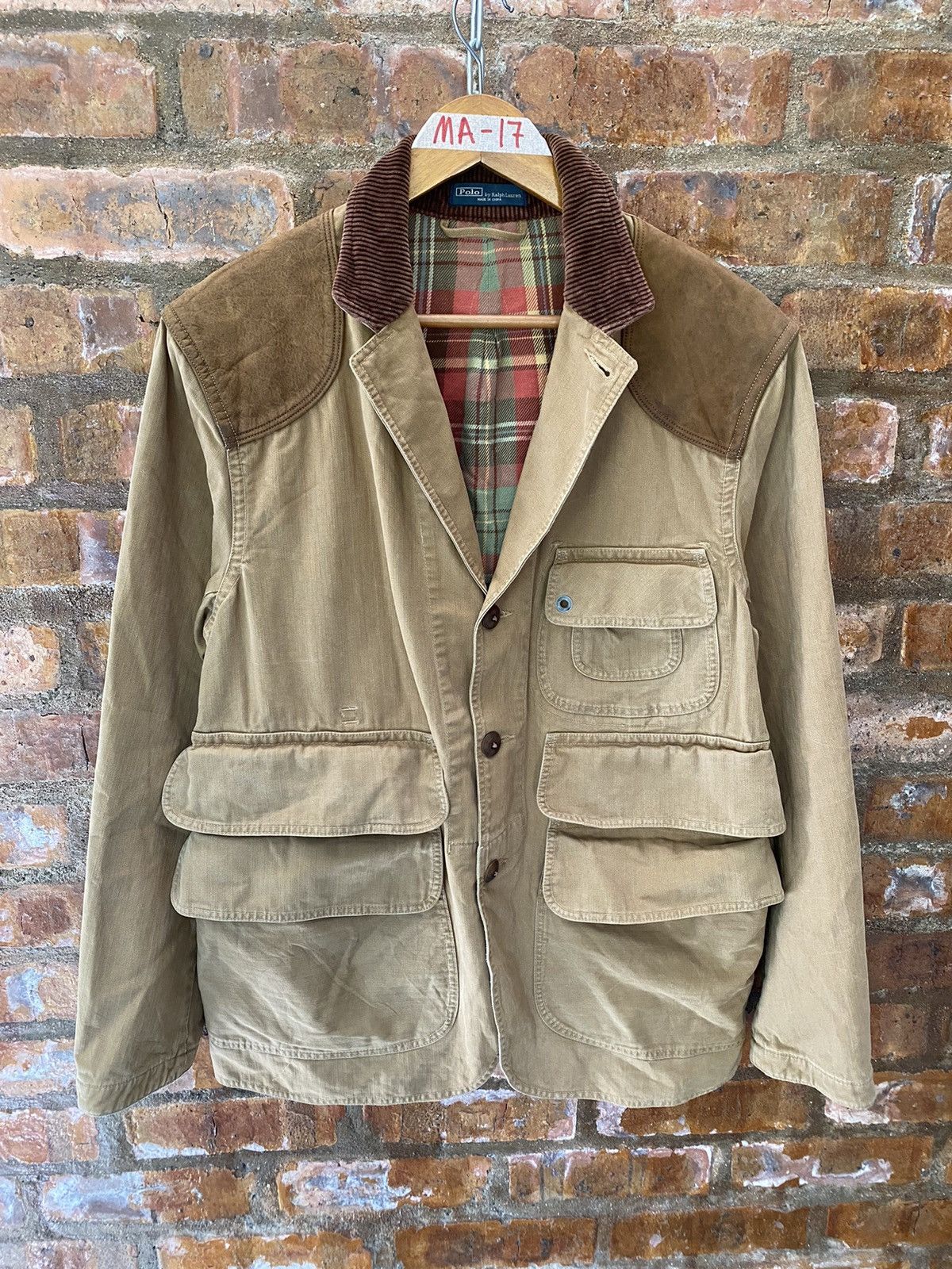 Polo Ralph Lauren 1990s Polo Raplh Lauren Leather Trim Hunting multipocket Size US M / EU 48-50 / 2 - 4 Thumbnail