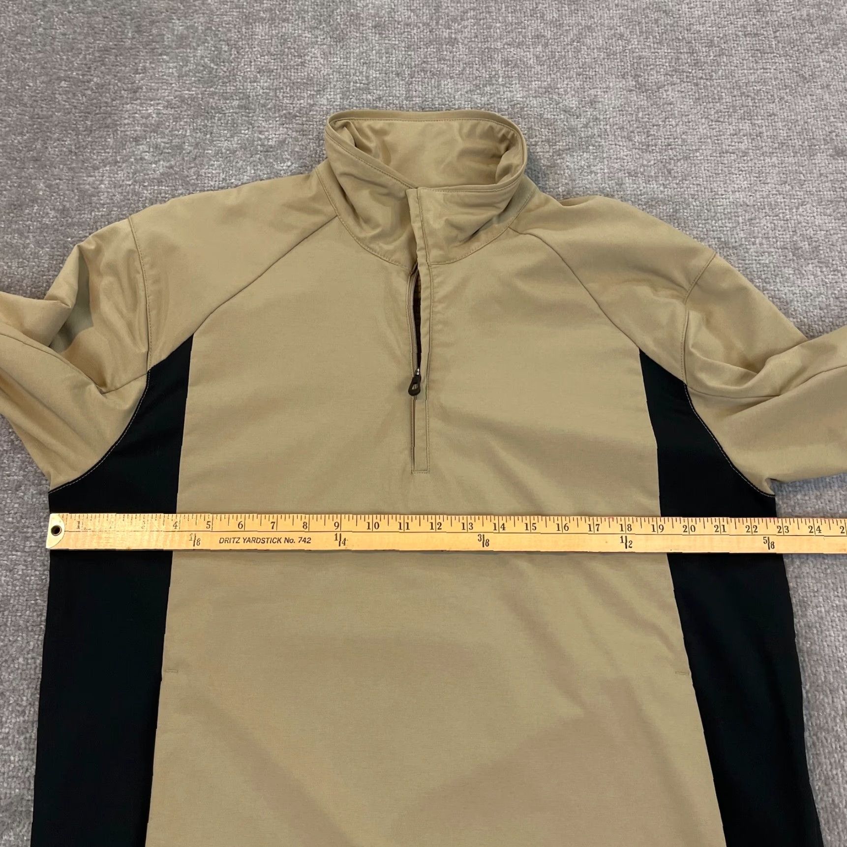 Nike Nike Jacket Mens Large Brown 1/2 Zip Pullover Storm Waffle Golf Outdoor Size US L / EU 52-54 / 3 - 5 Thumbnail