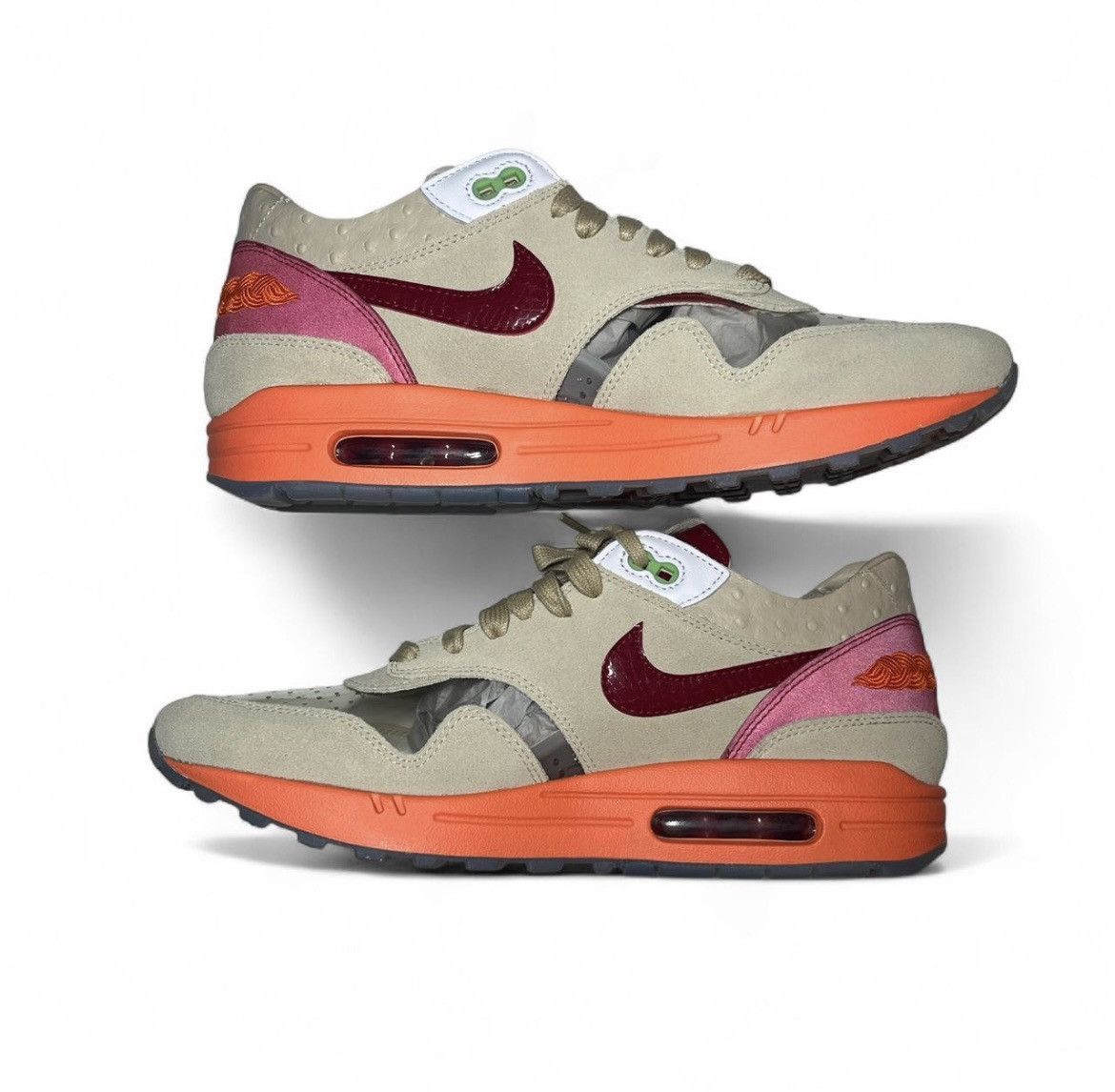 Nike Nike air max 1/clot Kiss of death 2021 Size US 10.5 / EU 43-44 - 3 Thumbnail