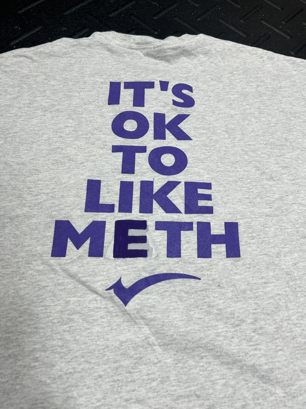Other × Vintage Vintage humor funny graphic drugs t shirt front and back Size US L / EU 52-54 / 3 - 10 Thumbnail