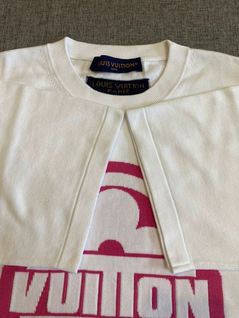 Louis Vuitton Louis Vuitton SS23 Print Knit T -2505 Size US XL / EU 56 / 4 - 4 Thumbnail
