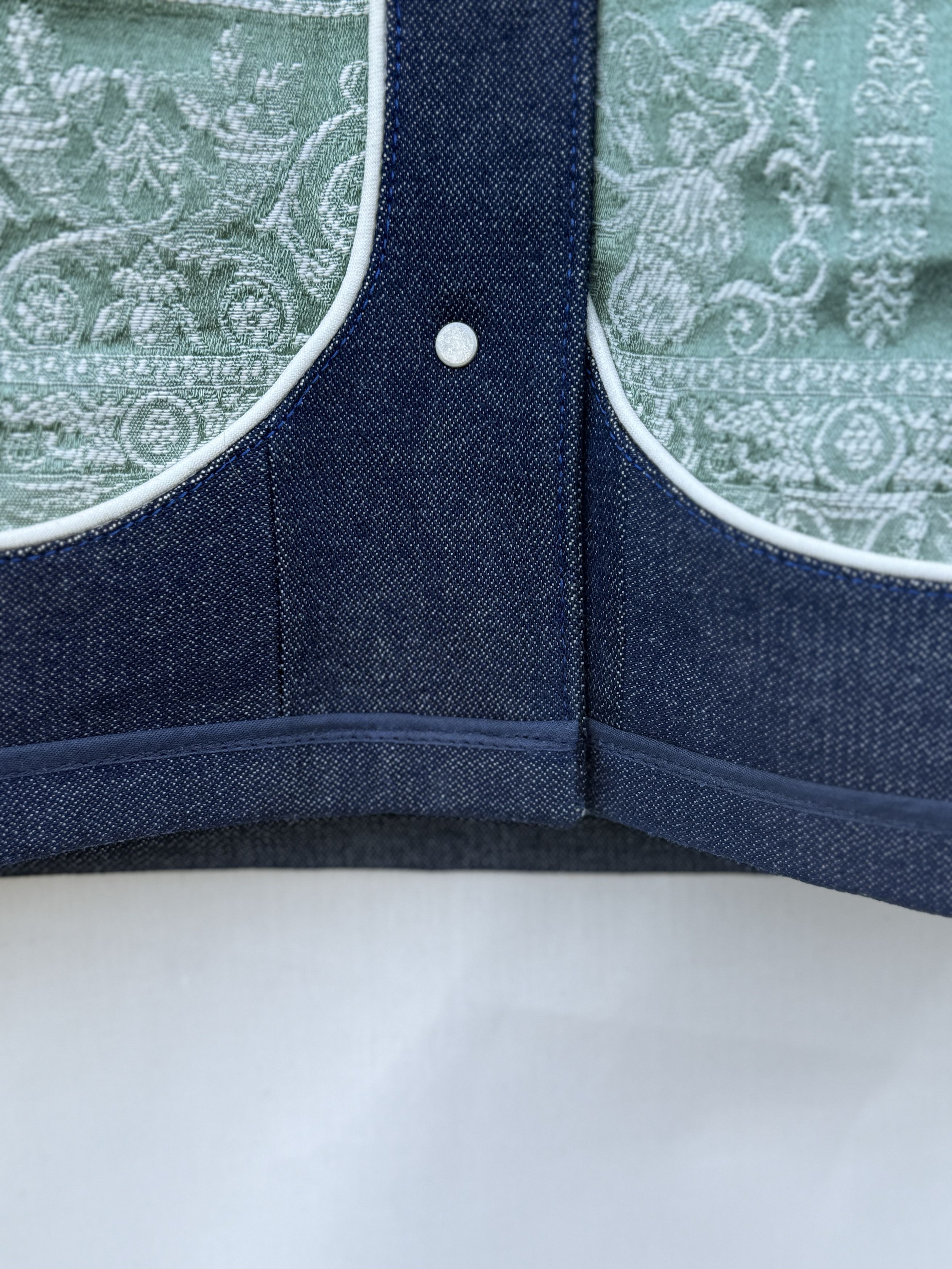Other Vimeux Broken Weave Denim Chore Jacket With Novelty Lining Size US M / EU 48-50 / 2 - 8 Thumbnail
