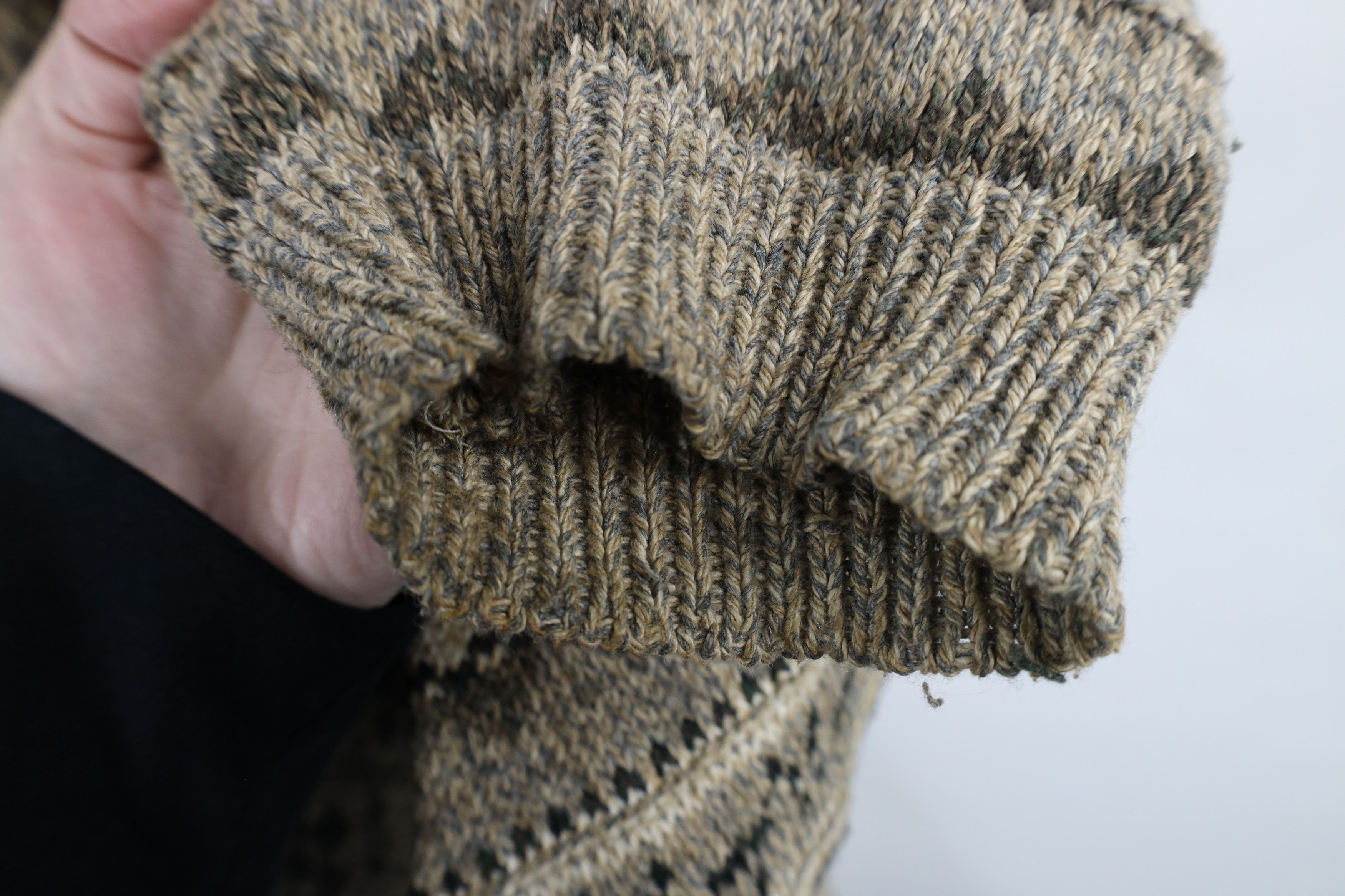 Vintage Vintage 90s Streetwear Fair Isle Knit Crewneck Sweater USA Size US XL / EU 56 / 4 - 9 Thumbnail