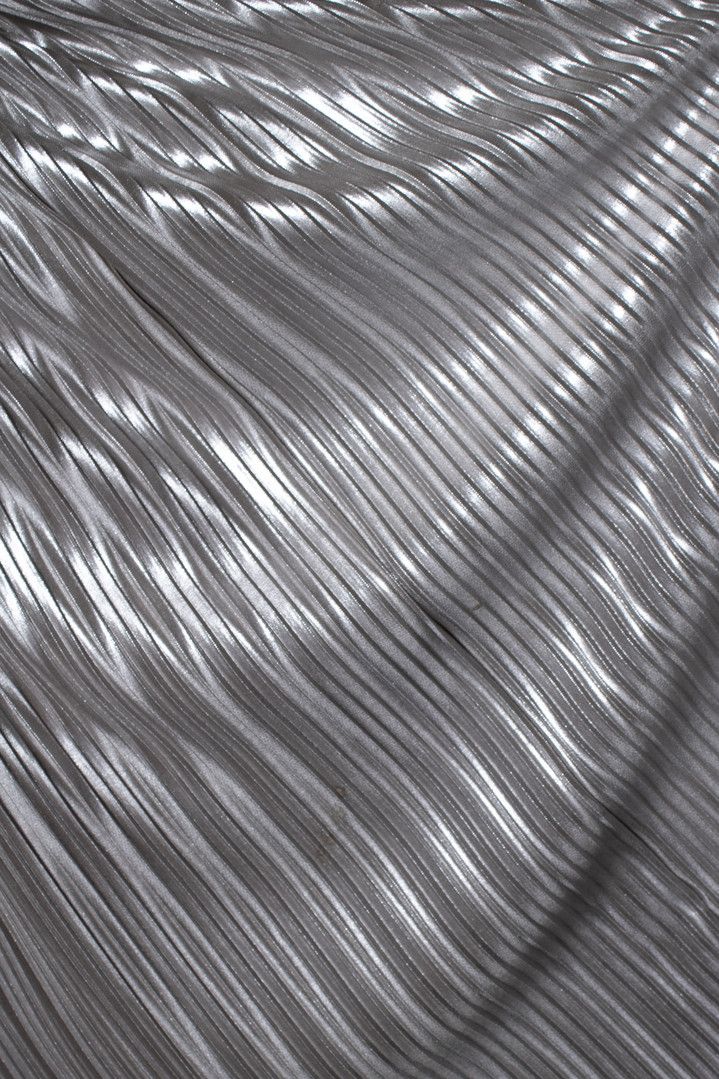 Other Saloni, metallic pleated skirt Size 28" / US 6 / IT 42 - 7 Thumbnail