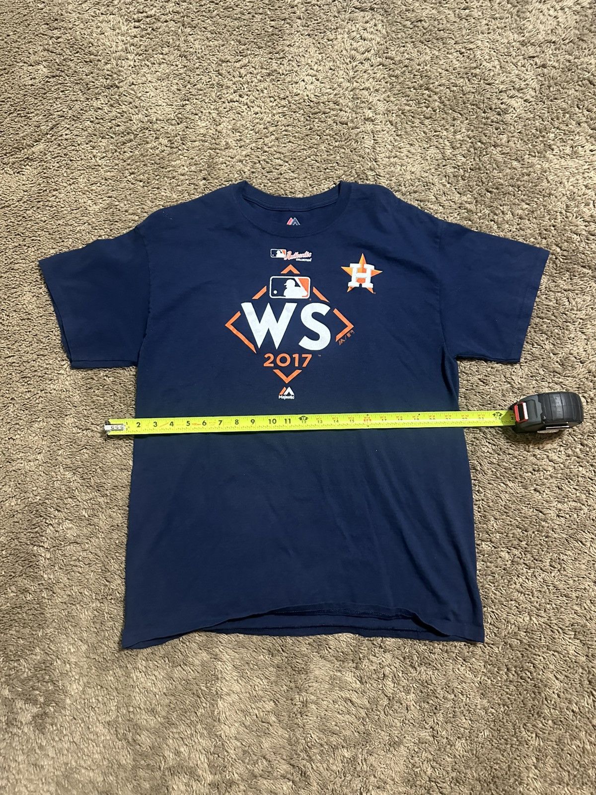MLB Vintage MLB Houston Astros shirt 2017 size large Size US L / EU 52-54 / 3 - 4 Thumbnail