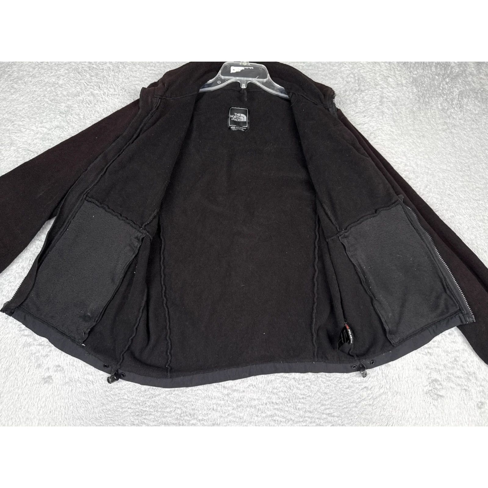 The North Face The North Face Jacket Womens Medium Black Polartec Fleece Full Zip Denali Jacket Size M / US 6-8 / IT 42-44 - 2 Thumbnail
