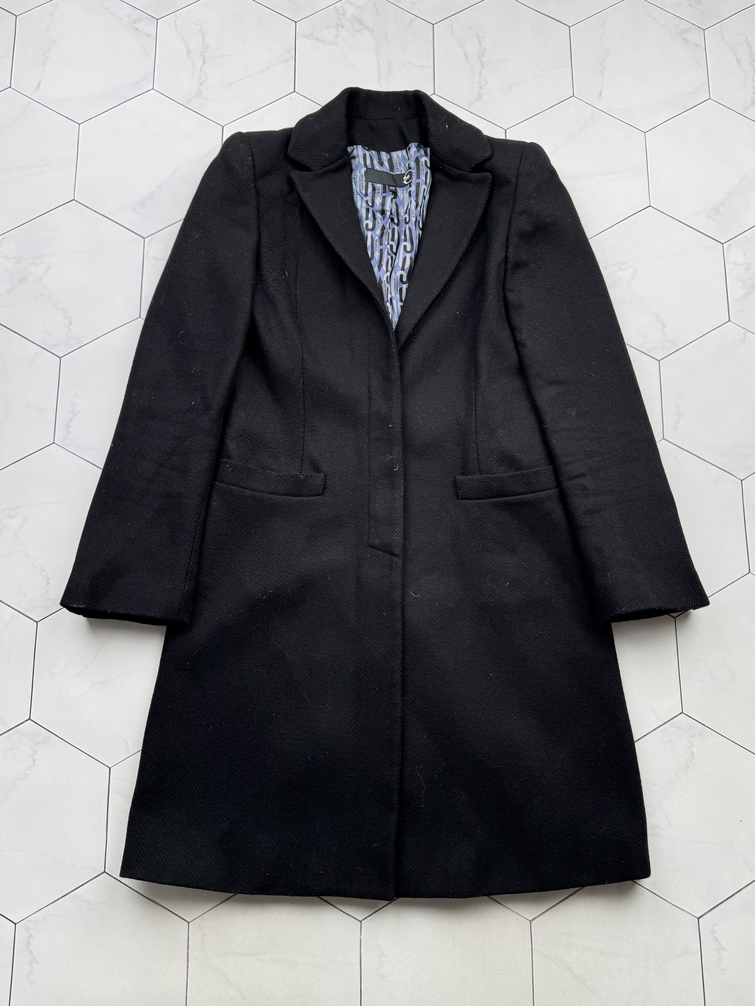 Cavalli Class Just Cavalli Vintage 2010 Wool Coat (B14) Size S / US 4 / IT 40 - 1 Thumbnail