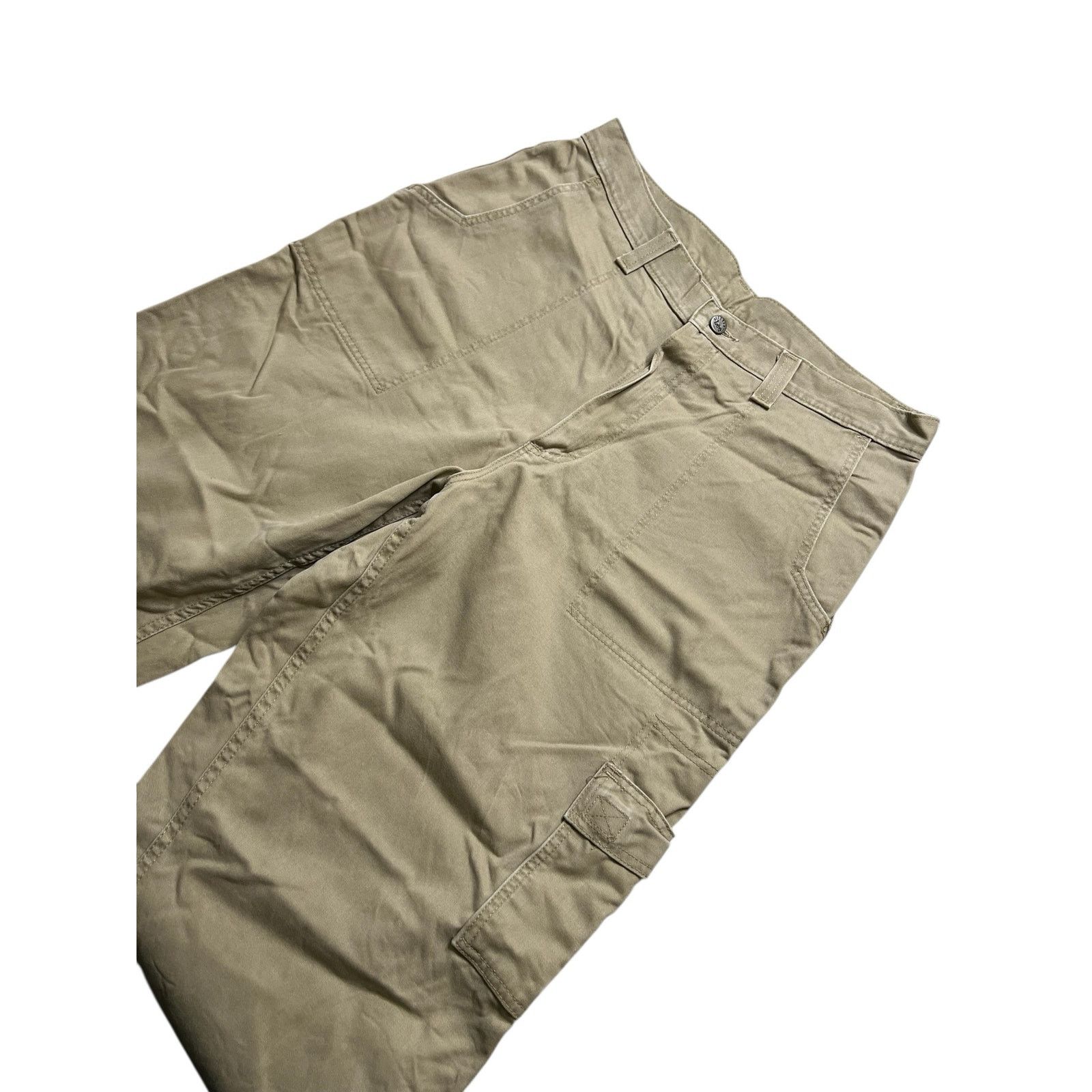 Vintage Vintage 90s Lee Riveted Carpenter Pants unisex Sz 18M 35x31 Size US 35 - 11 Thumbnail