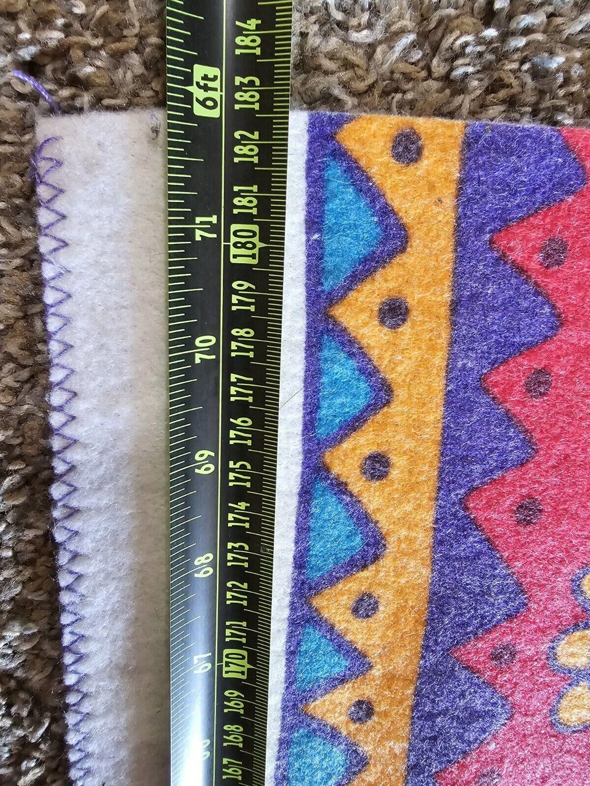 Disney Disney Pocahontas APPROX 88x72 Blanket Vtg Polyester Acrylic Size ONE SIZE - 6 Thumbnail