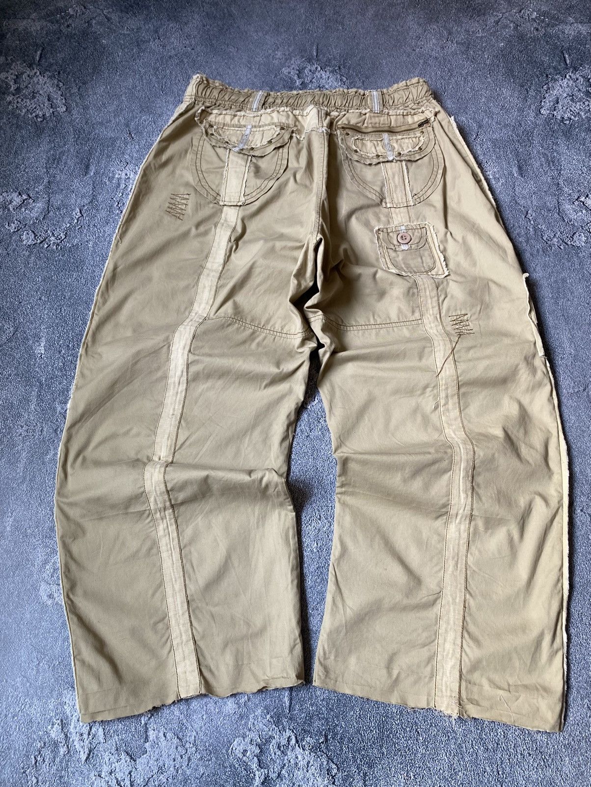 Hysteric Glamour VNTG Baggy Ribbed Edges Wide Pants Type Kapital Ifsixwasnine Size US 30 / EU 46 - 8 Thumbnail