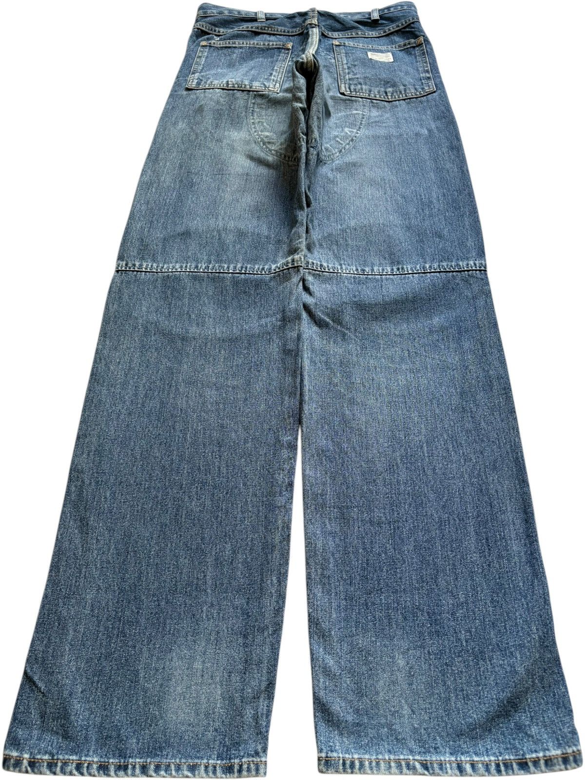 Big John Vintage Big John Blue Wash Workwear Jeans Size US 29 - 2 Thumbnail