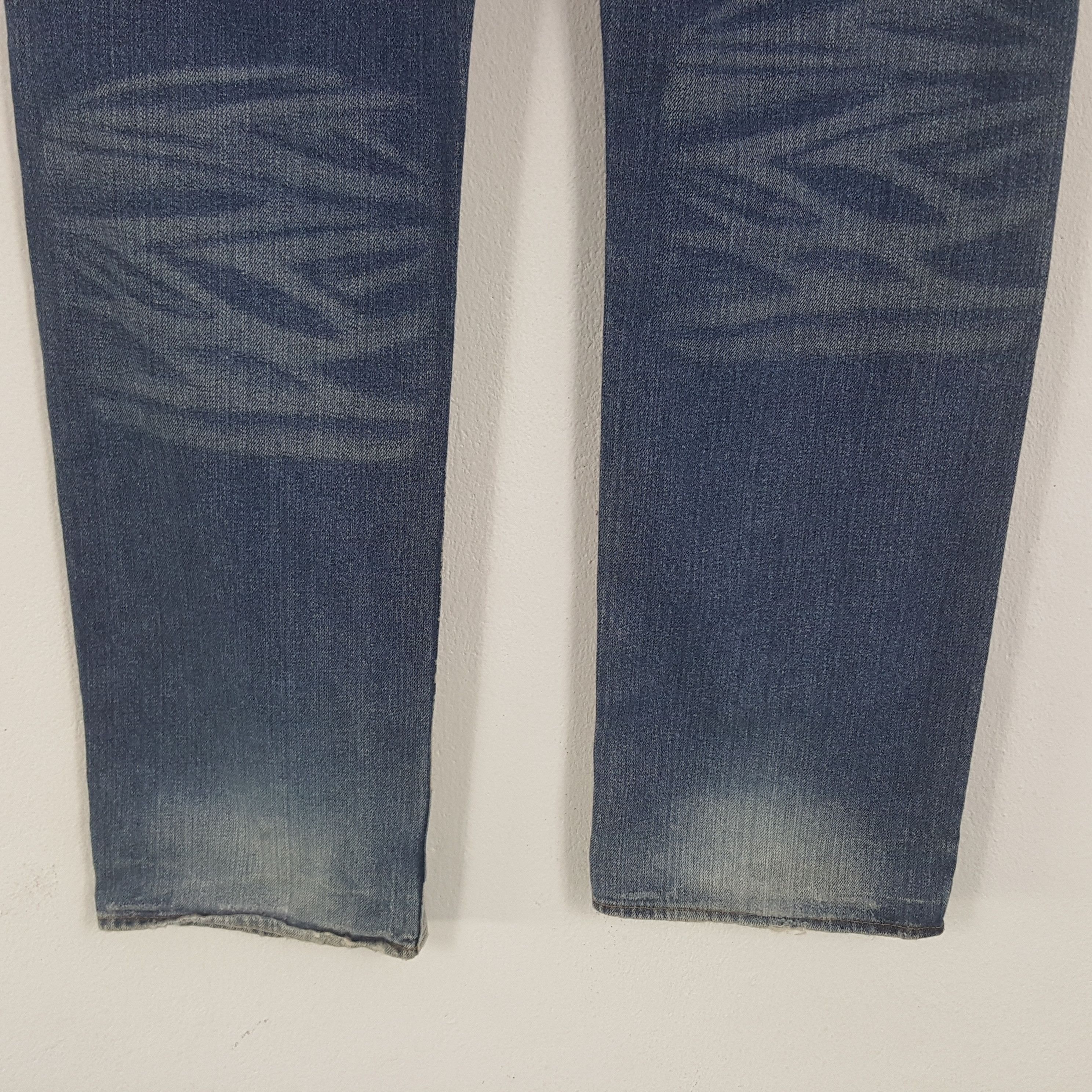 Japanese Brand × Vintage Vintage Skeleton Style Art Japan Skulls Denim Jeans Size US 36 / EU 52 - 6 Thumbnail