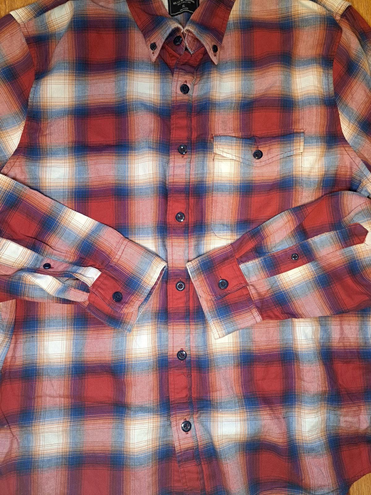 Abercrombie & Fitch Abercrombie & Fitch Long Sleeve Shirt XL Multicolor Plaid Size US XL / EU 56 / 4 - 7 Thumbnail