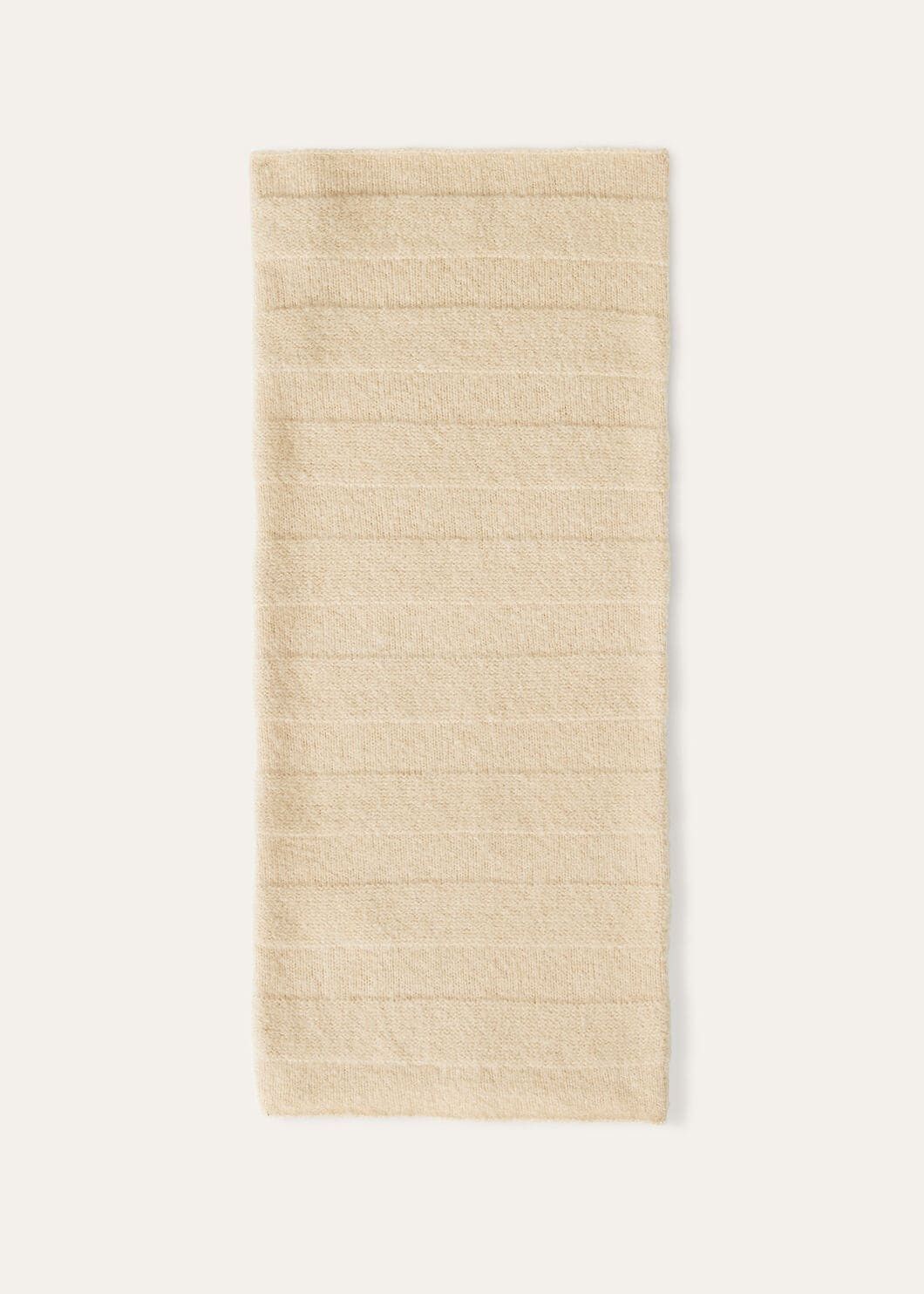 Loro Piana o1w1db10725 FAO4706 Size: OS / Cocooning Scarf in Beige Size ONE SIZE - 1 Thumbnail