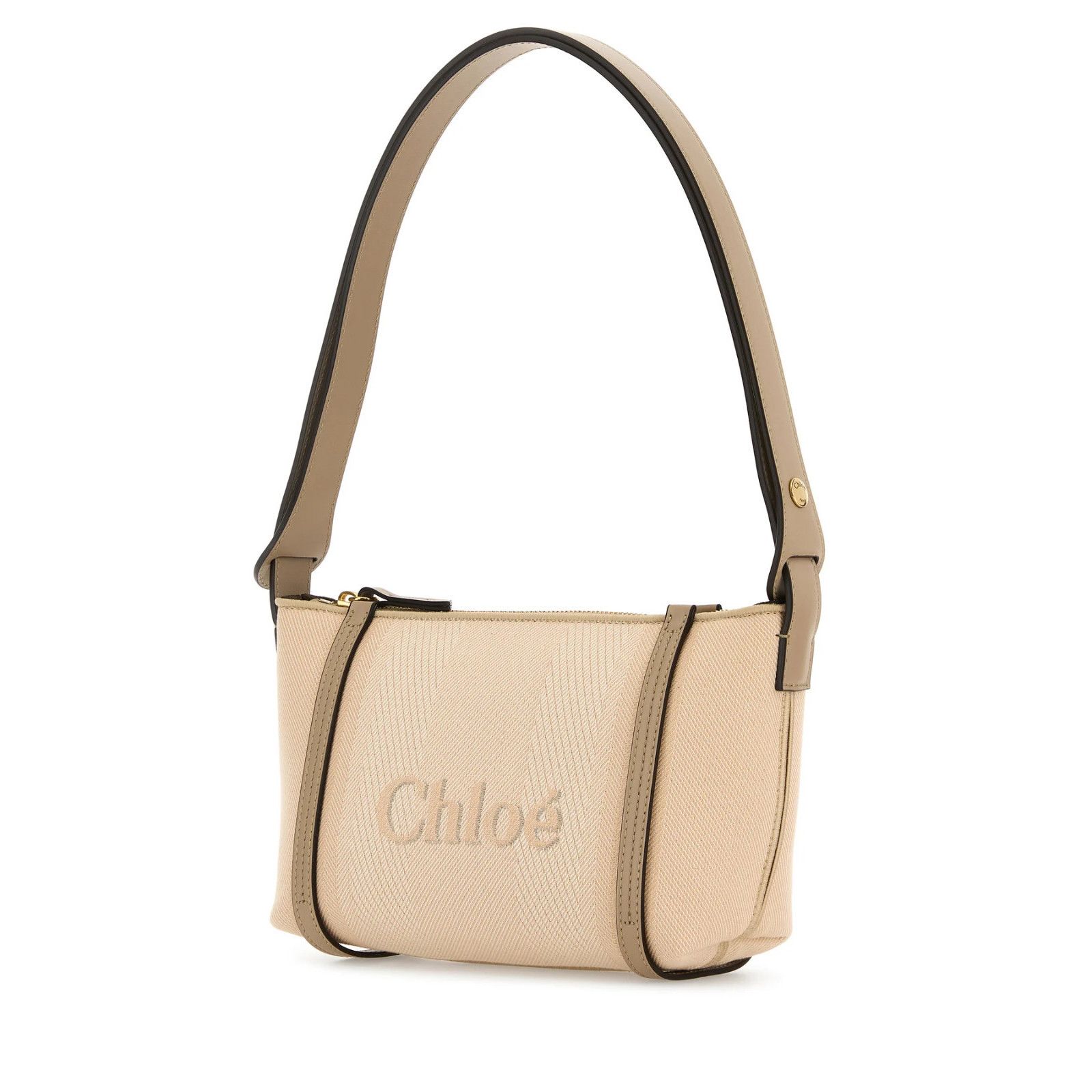 Chloe Chloe Beige Canvas Shoulder Bag New And Authentic Size ONE SIZE - 2 Thumbnail