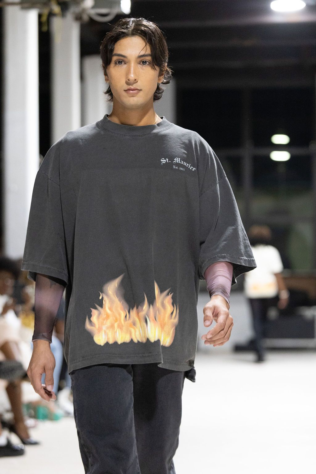 Other St.Maurice [drop-shoulder] flame tee Size US L / EU 52-54 / 3 - 1 Thumbnail