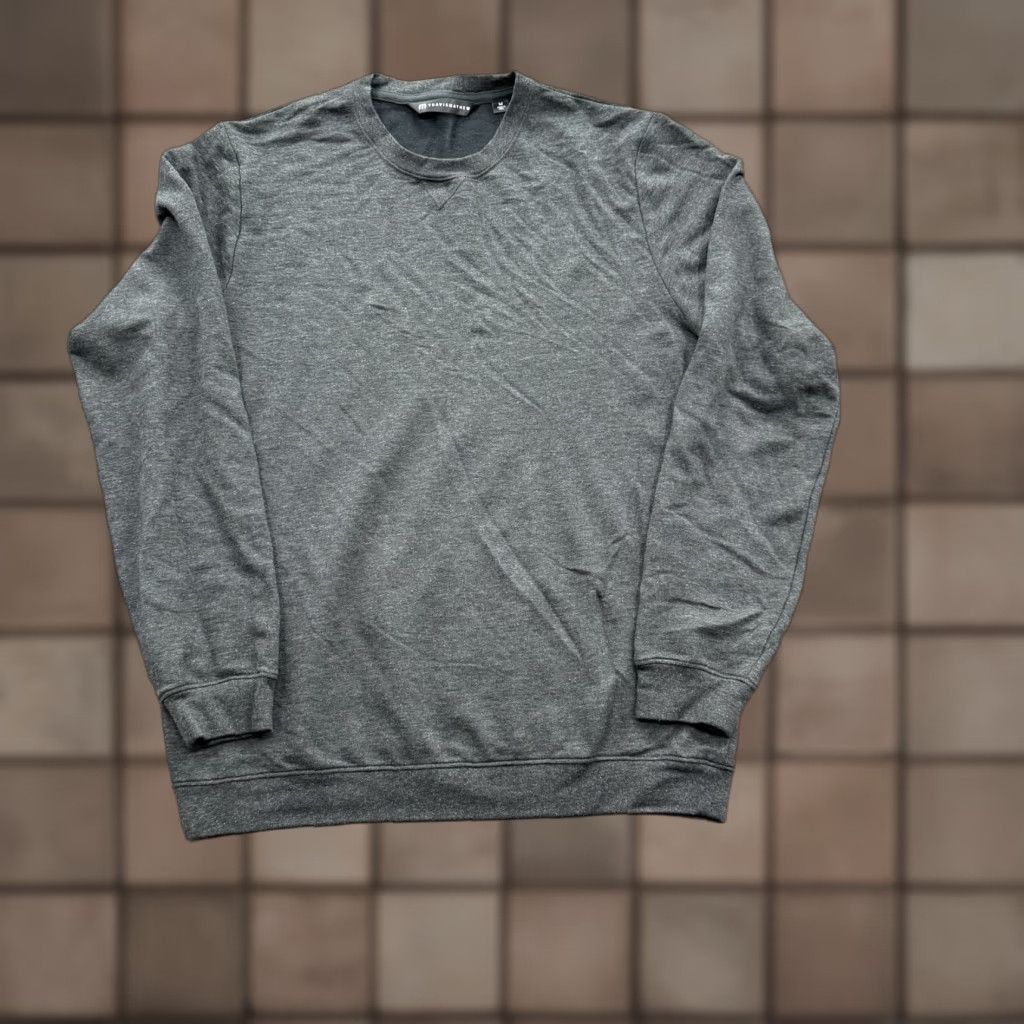 TravisMathew TravisMathew Sweater Mens Medium Crewneck Pullover Gray Modal Blend Knit Casual Golf Layer Size US M / EU 48-50 / 2 - 1 Thumbnail