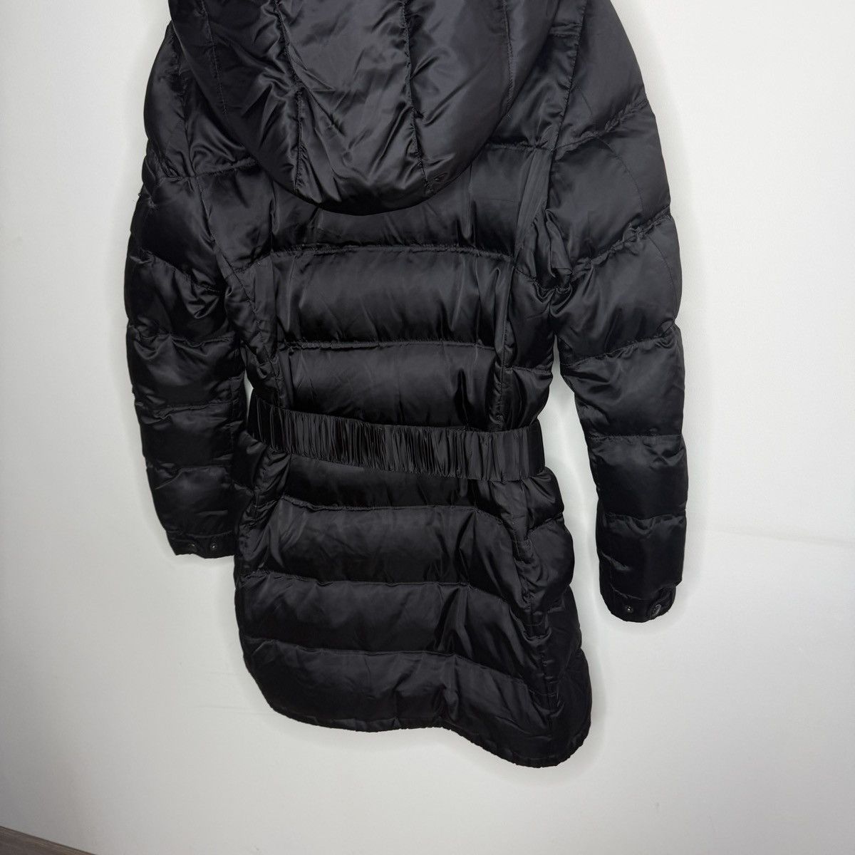 Prada Goose Down Black Fox Fur Parka Puffer Coat Jacket 46 Milan Size L / US 10 / IT 46 - 7 Thumbnail