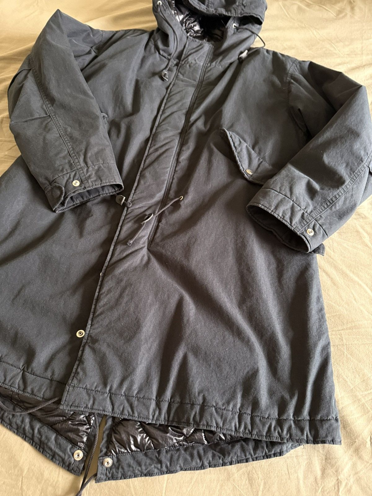 United Arrows Men’s 🇯🇵 United Arrows & Sons Thermolite Padded Military Coat Size US M / EU 48-50 / 2 - 4 Thumbnail