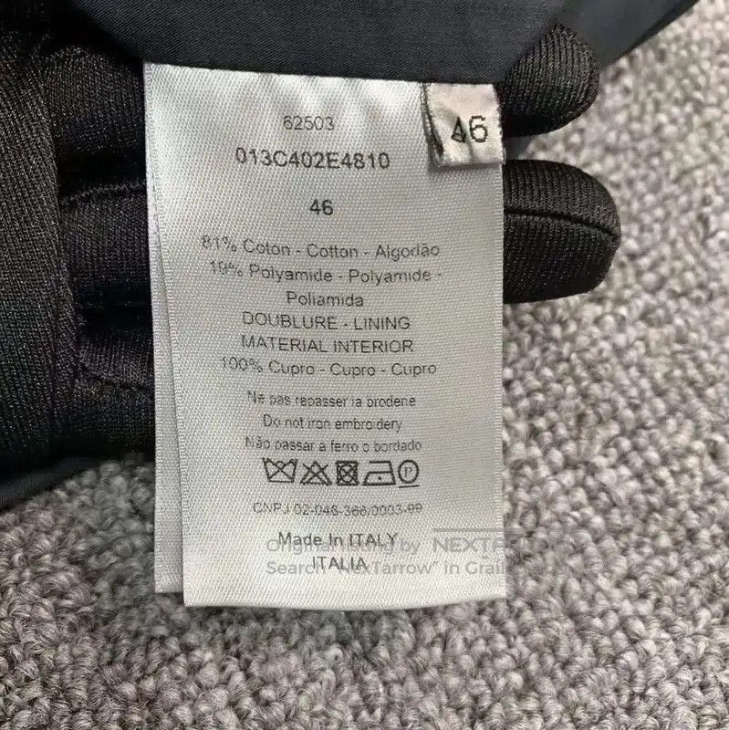 Dior Dior Black Cotton Men's Jacket . Size US M / EU 48-50 / 2 - 4 Thumbnail
