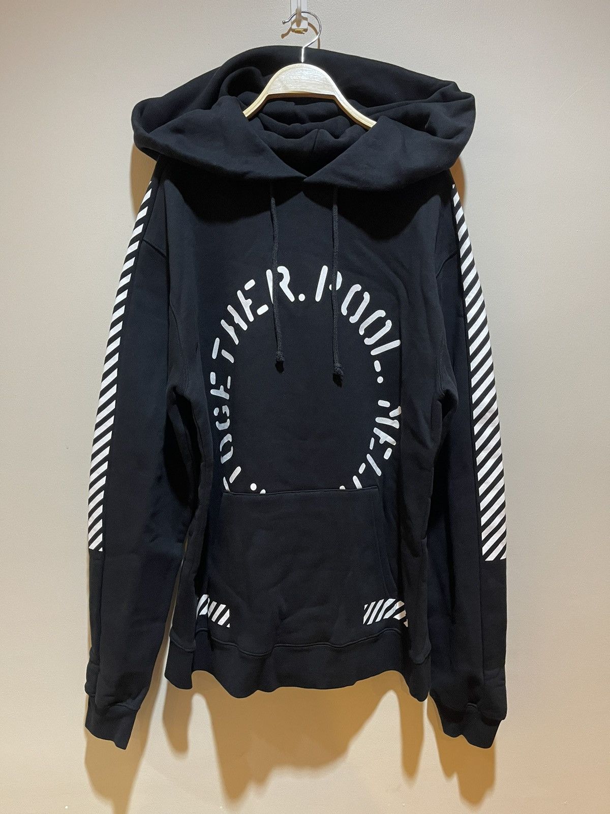 Fragment Design × Off-White × Virgil Abloh 🔥NEW WITH TAG!! Offwhite x Flagment hoodie 2016🔥 Size US XL / EU 56 / 4 - 2 Thumbnail