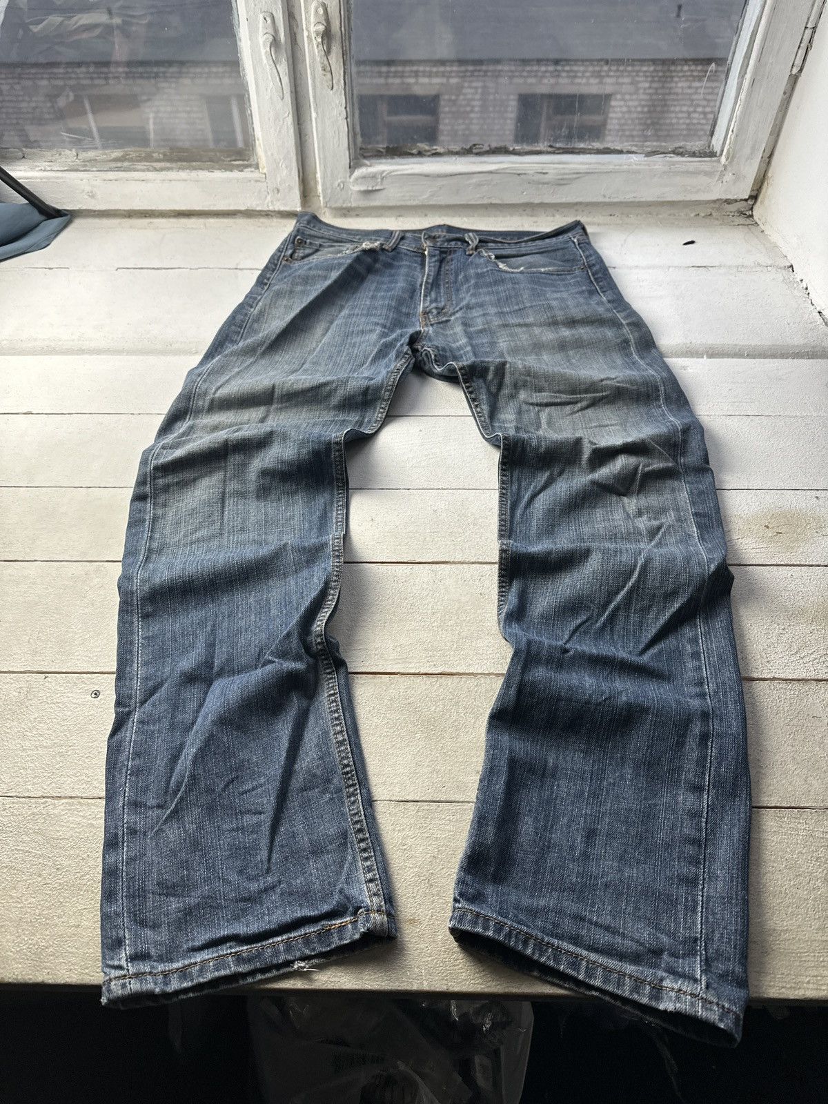 Levi's 🚨Vintage 90s Levis Jeans 00505 Rare Light Wash Denim 505 Size US 34 / EU 50 - 1 Thumbnail