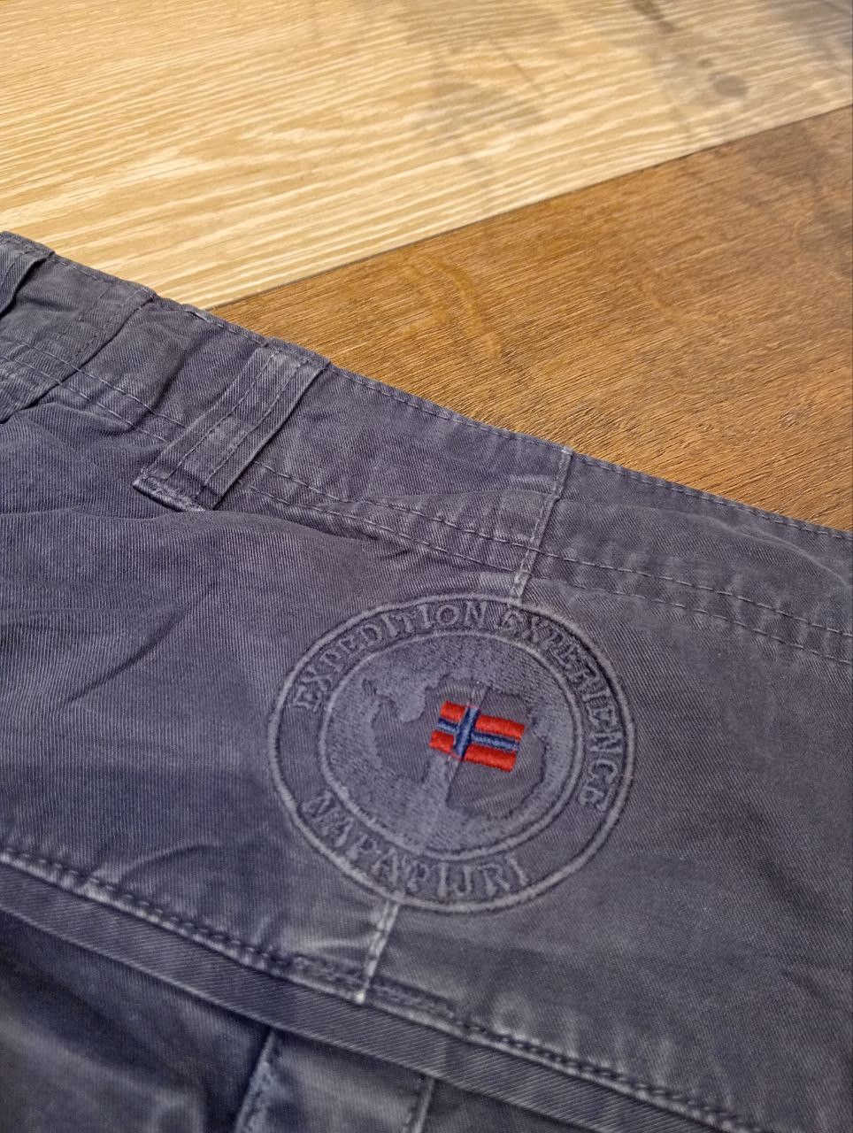 Napapijri NAPAPIJRI FADED BLUE CARGO PANTS Size US 34 / EU 50 - 14 Thumbnail