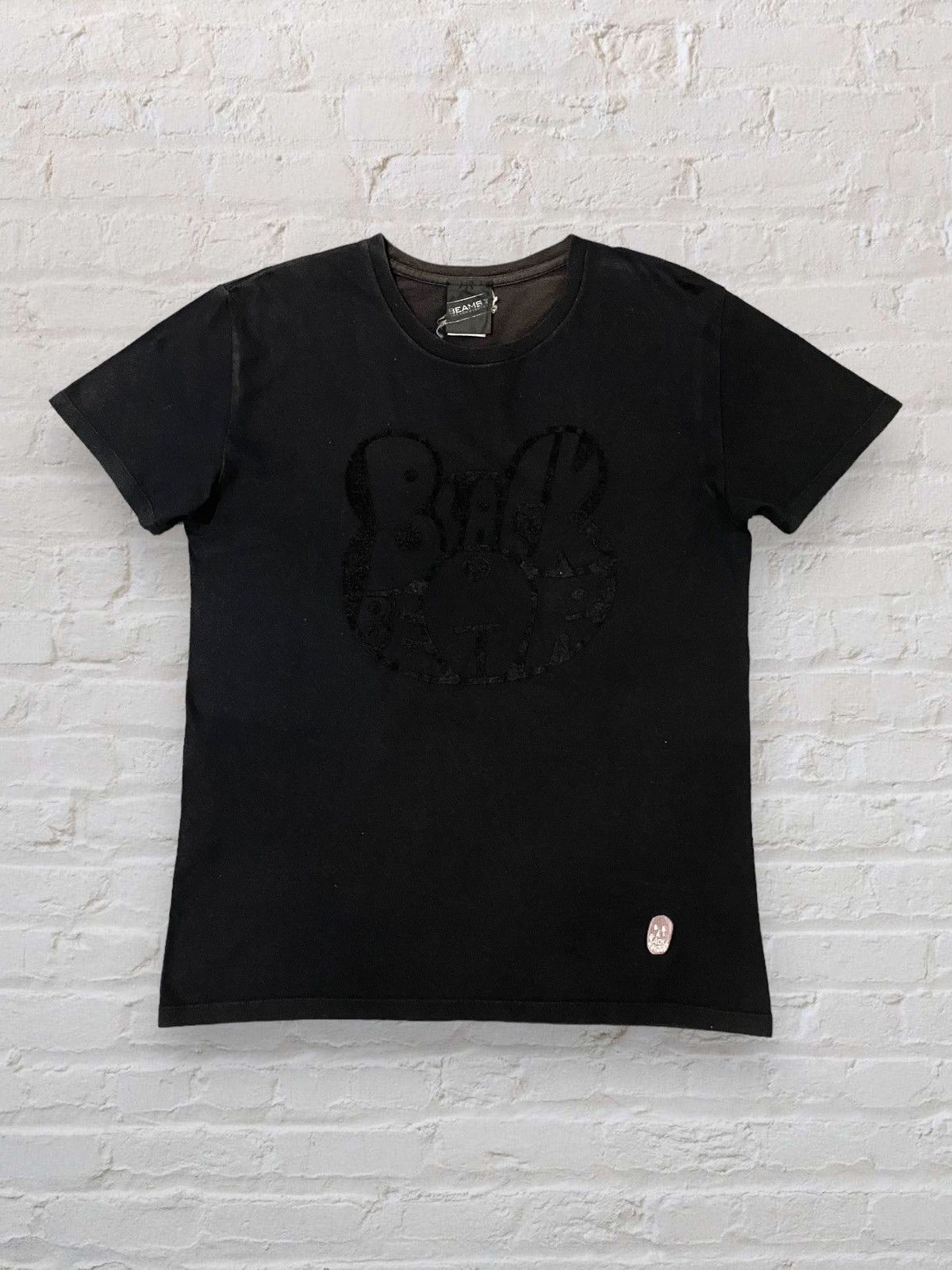 Beams Plus × Designer × Japanese Brand BEAMS JAPAN BLACK BEAR FLEECE LOGO TSHIRT Size US M / EU 48-50 / 2 - 1 Thumbnail