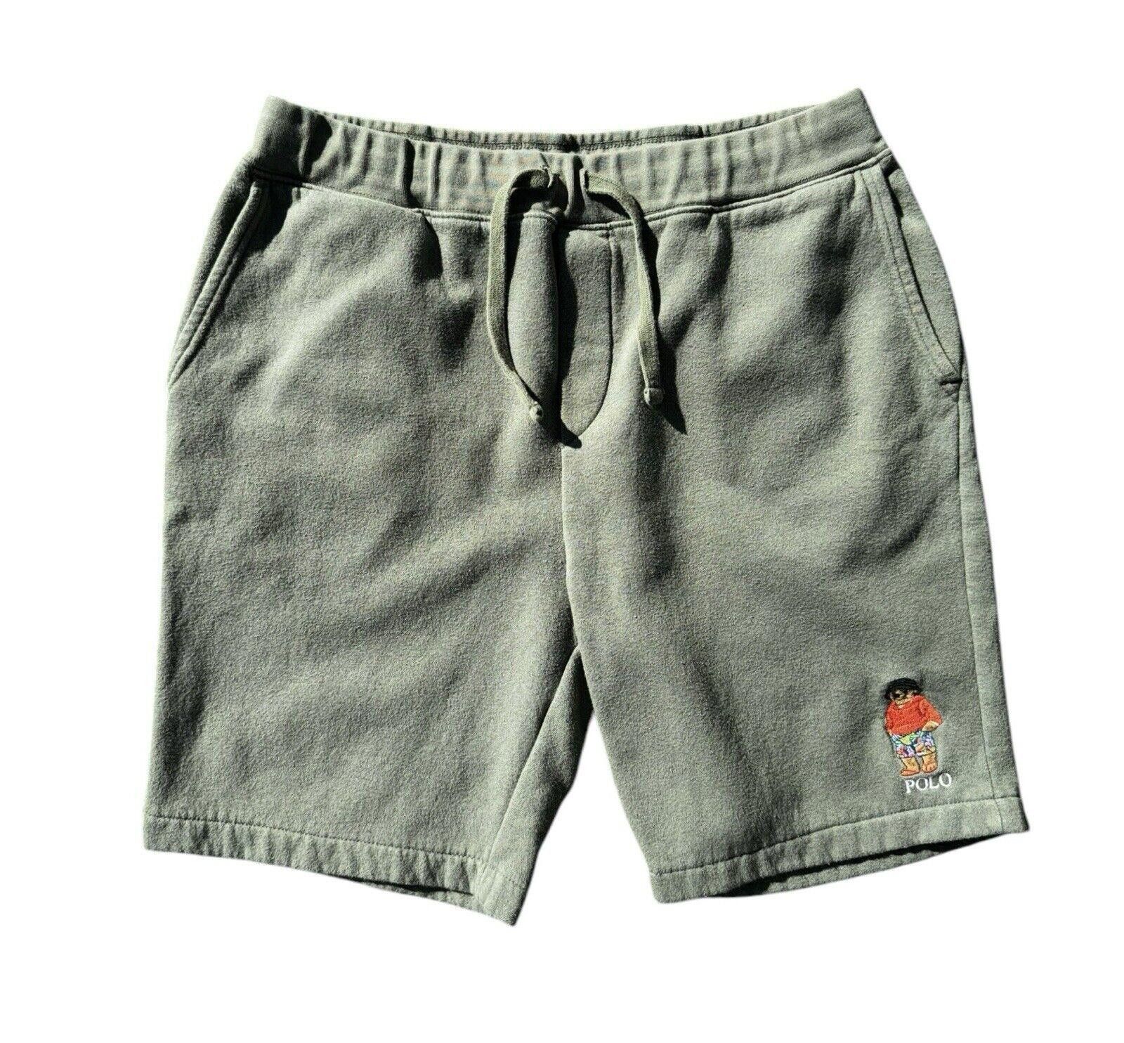 Polo Ralph Lauren Polo Ralph Lauren Olive Beach Polo Teddy Bear Shorts L Size US 34 / EU 50 - 1 Thumbnail