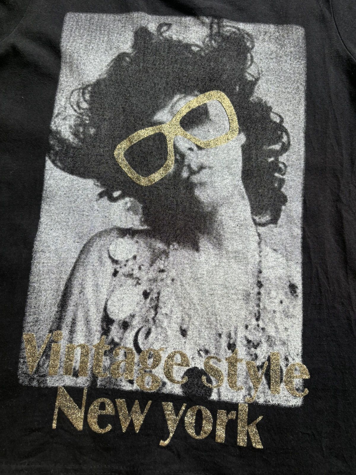Hysteric Glamour Vintage Style Phototee Women's Tshirt Size M / US 6-8 / IT 42-44 - 2 Thumbnail