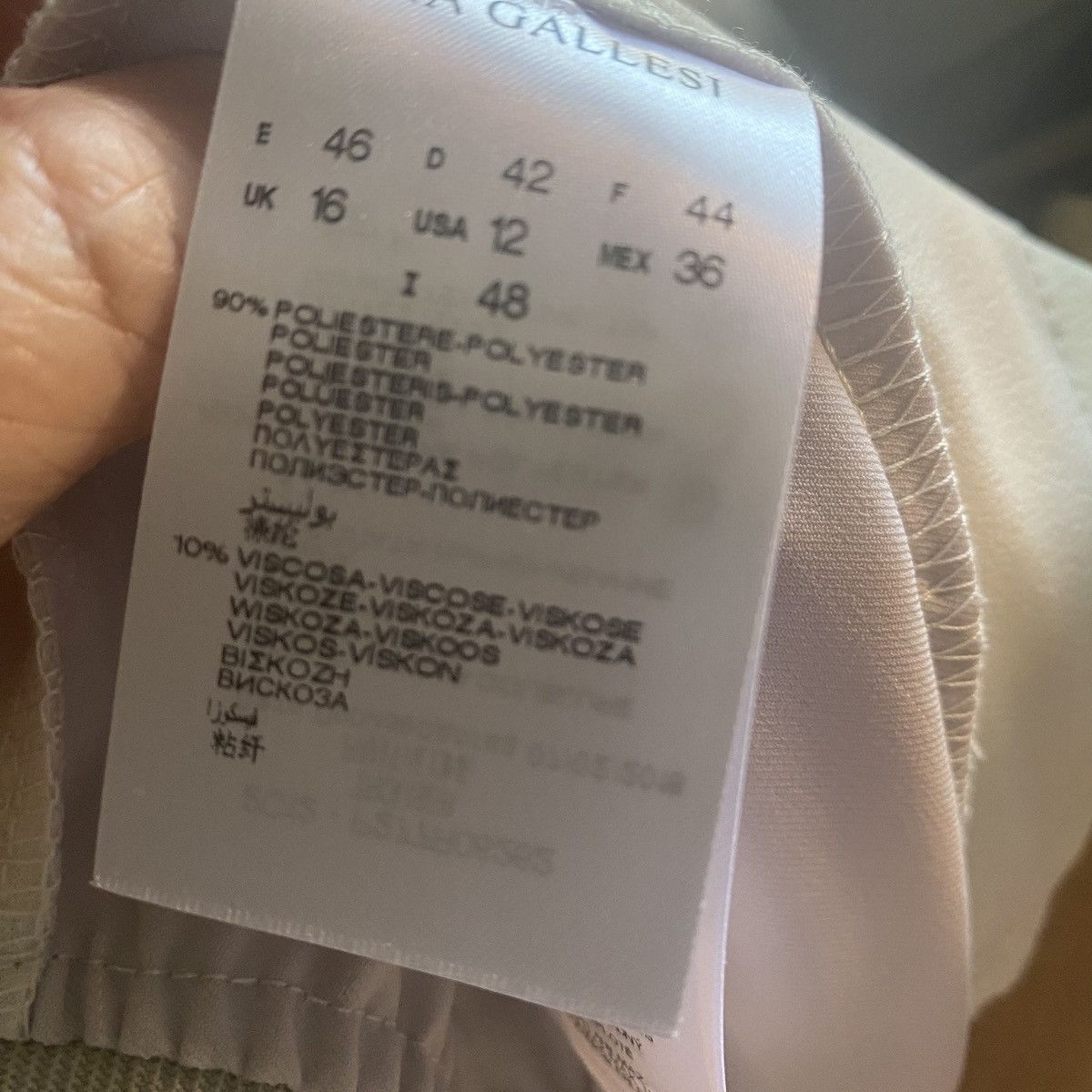 Other Diana Gallesi Light Lavender Pants size 12 NWT MSRP ~$250+ Size 30" / US 8 / IT 44 - 12 Thumbnail