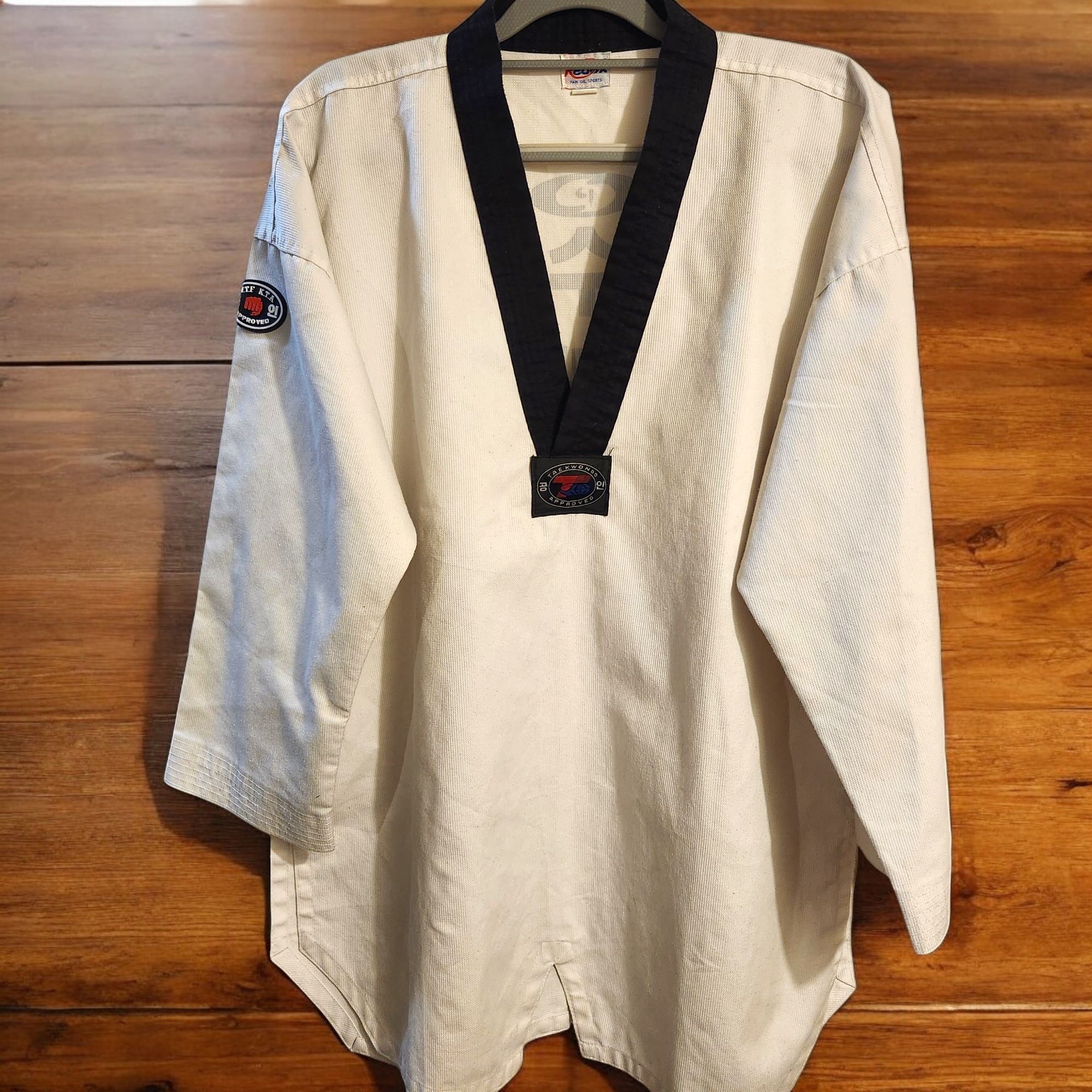Vintage Taekwondo Uniform Dobok Top Redix Han Gil Sports W.T.F. K.T. Size US XXL / EU 58 / 5 - 1 Thumbnail