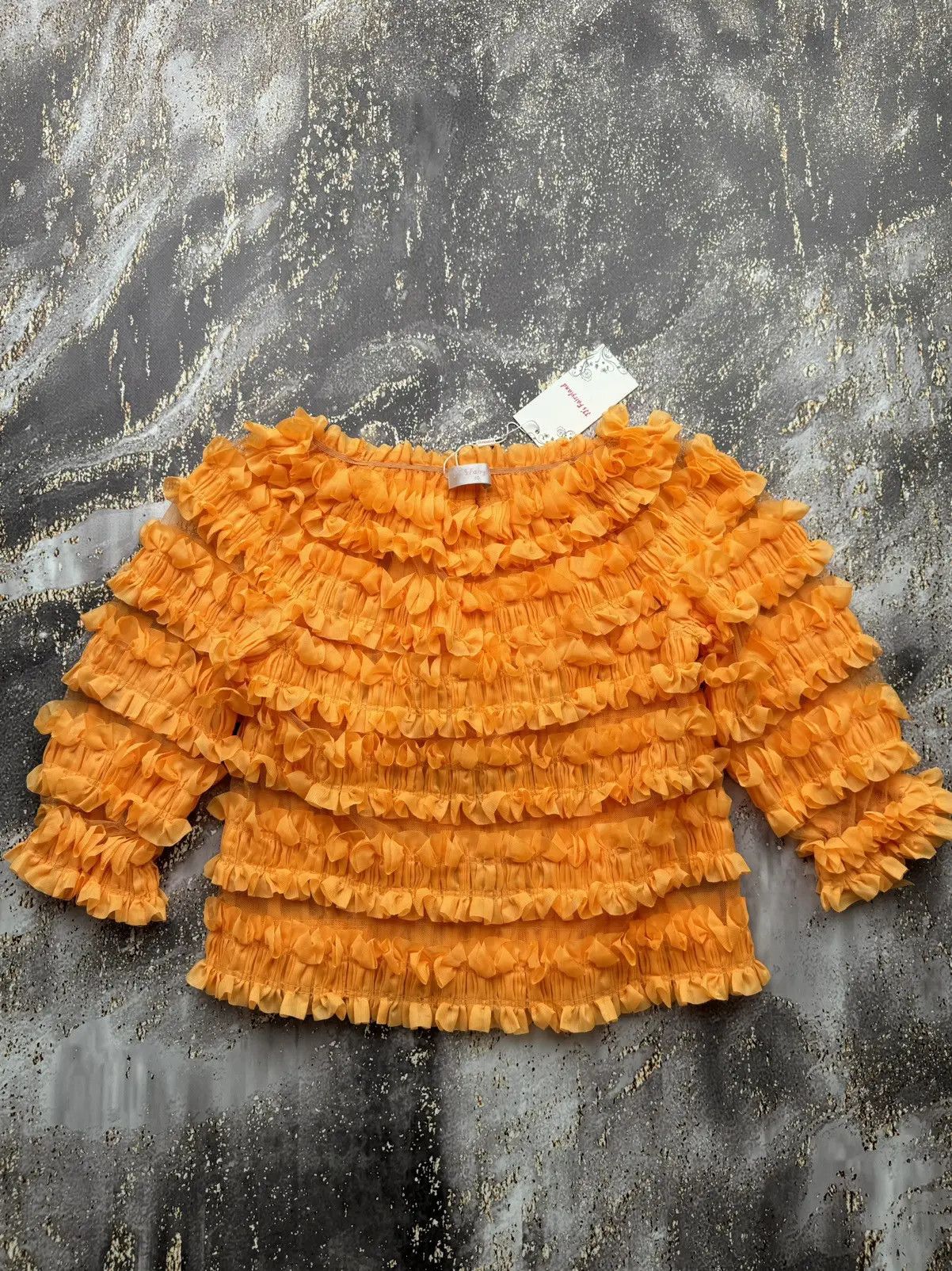 Unknown London blouse orange japanese brand Size M / US 6-8 / IT 42-44 - 1 Thumbnail