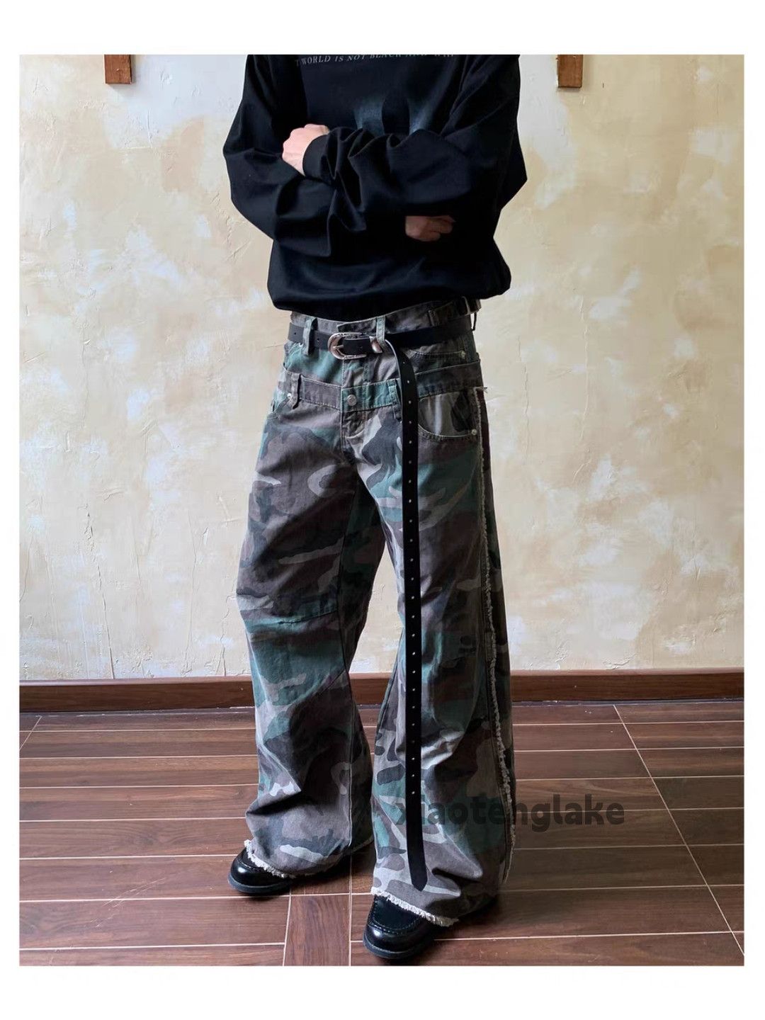 Vintage ltx utility loose baggy skate hiphop military cargo pants Size US 34 / EU 50 - 7 Thumbnail