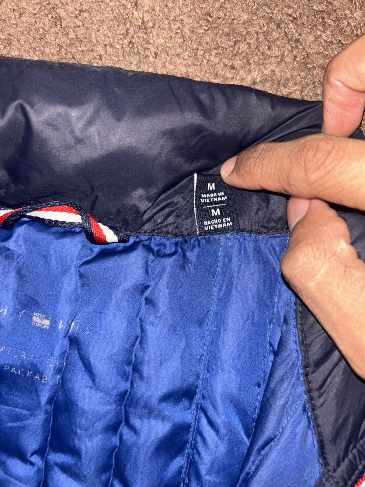 Tommy Hilfiger Tommy Hilfiger, blue puffer jacket Size US M / EU 48-50 / 2 - 3 Thumbnail