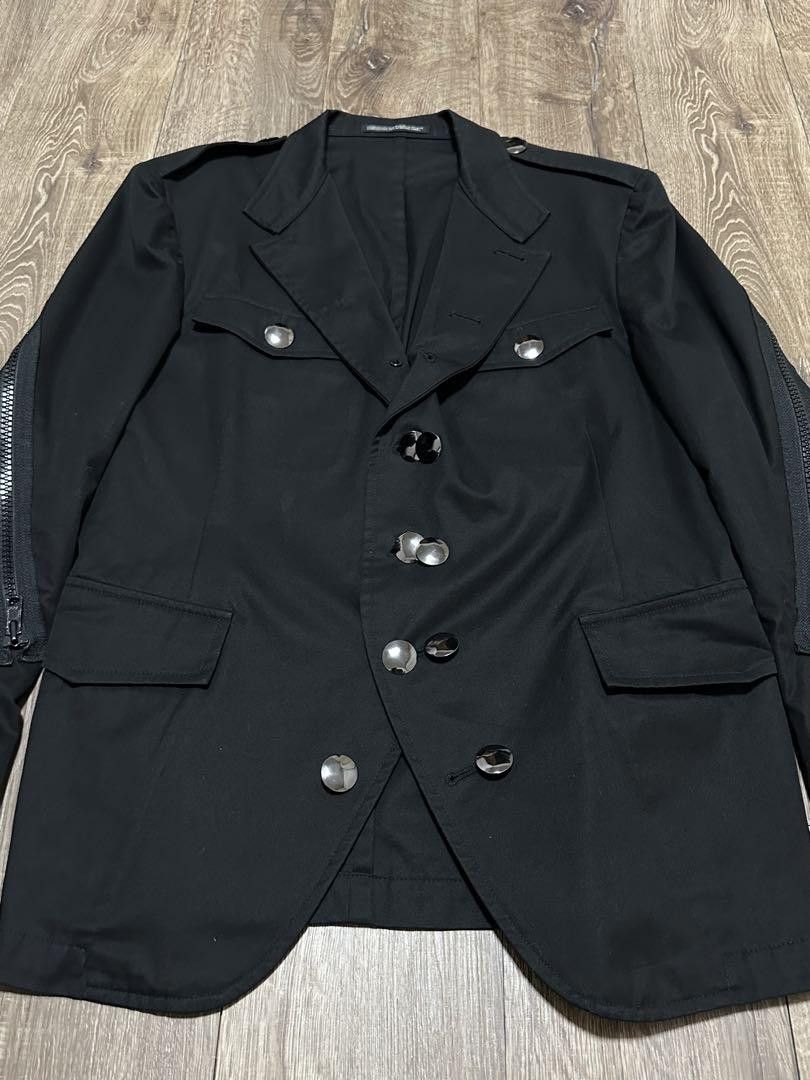 Yohji Yamamoto Yohji Yamamoto pour homme 06ss double button jacket Size US M / EU 48-50 / 2 - 4 Thumbnail