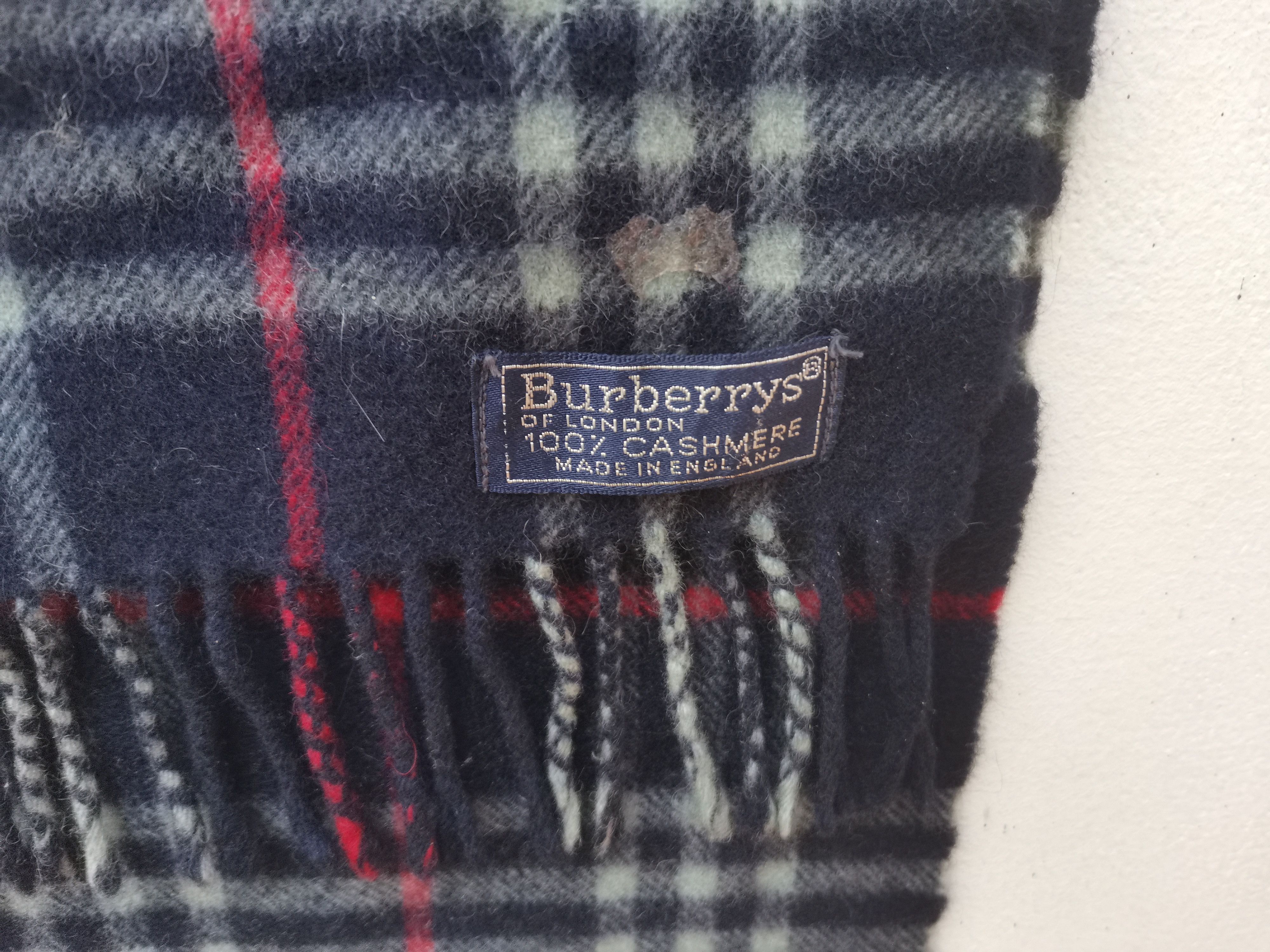 Burberry × Vintage Rare Burberry scarves nice design Size ONE SIZE - 3 Thumbnail