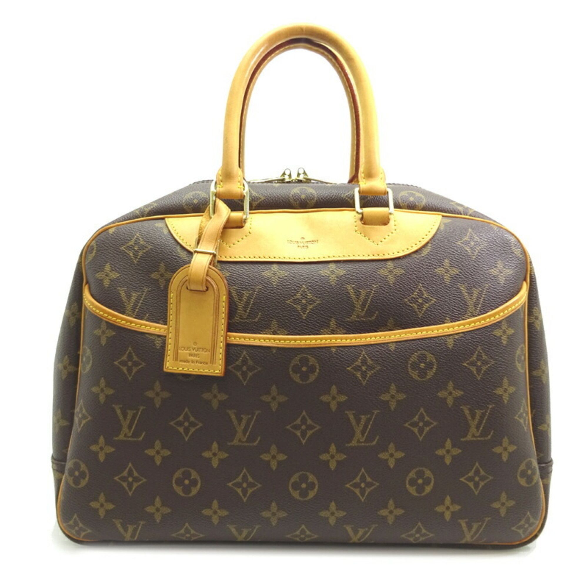 Second-hand Louis Vuitton Shoulder Bag Tan Blanc Monogram M51179