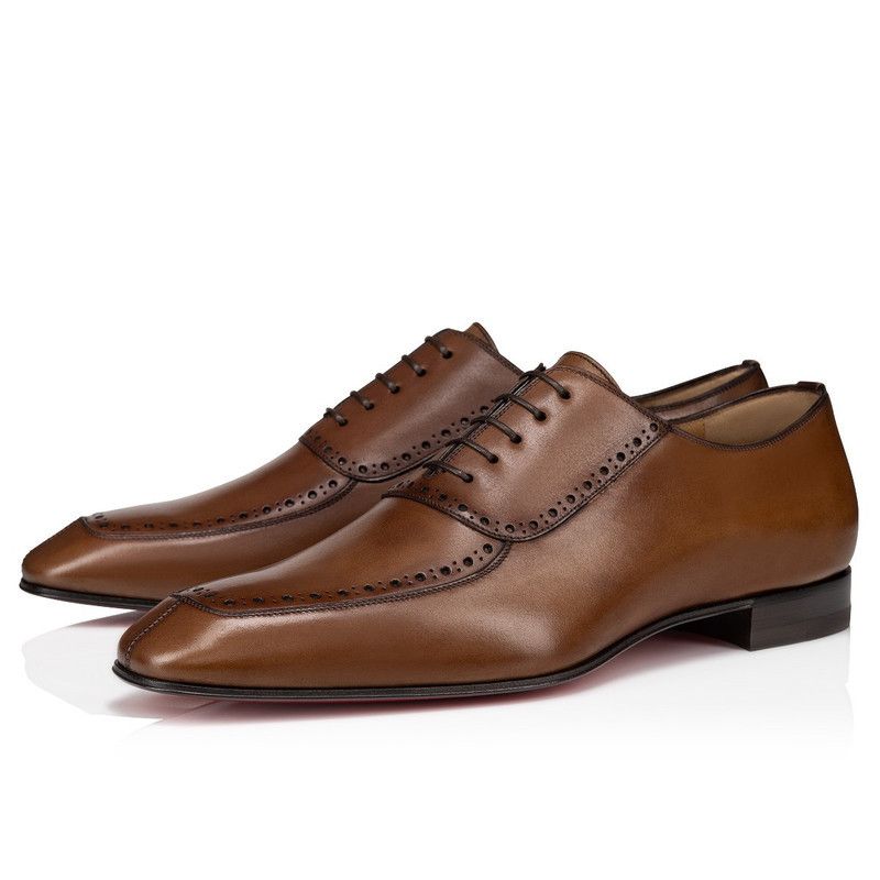 Christian Louboutin o1bcso1str0326 Shoes In Brown Size US 11 / EU 44 - 1 Thumbnail