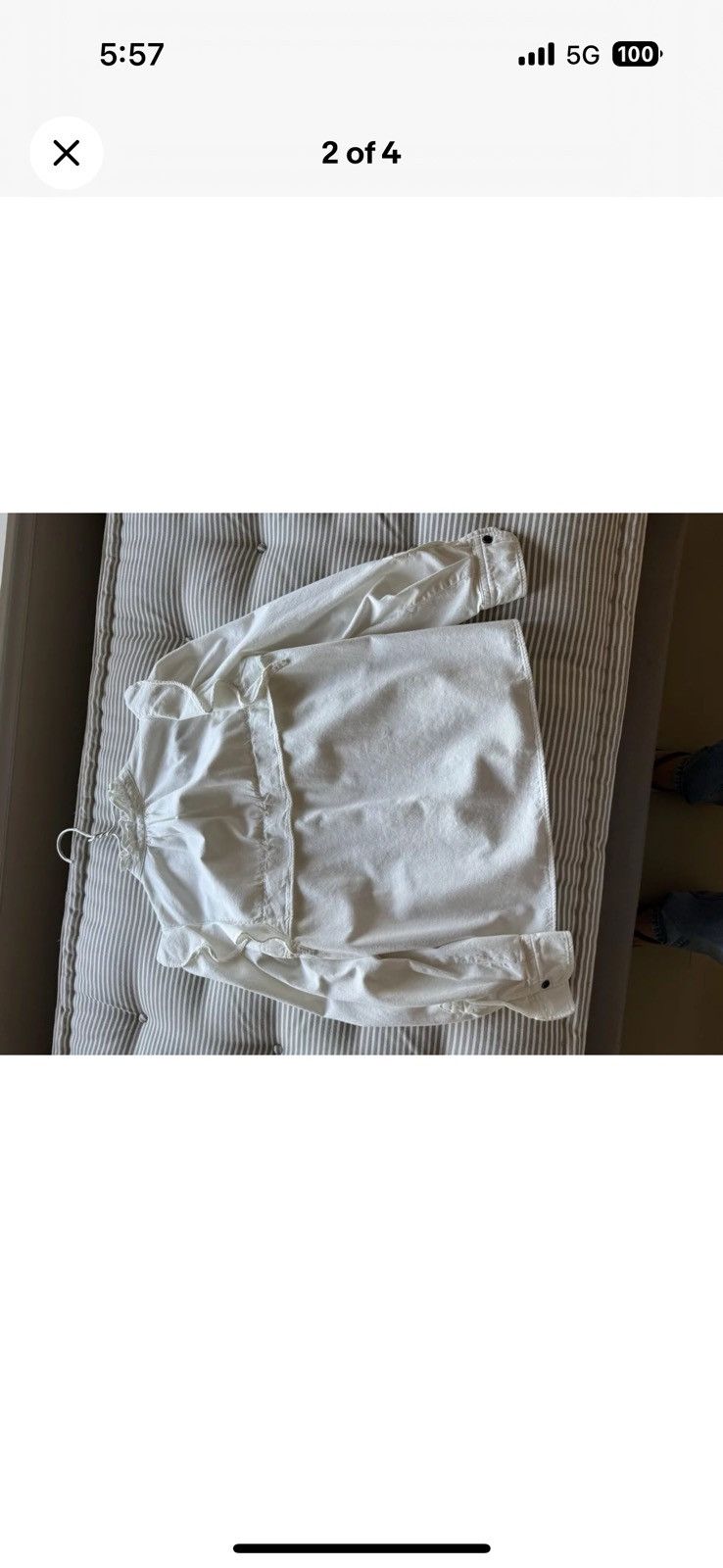 Isabel Marant Etoile Isabel Marant etoile white blouse Size XS / US 0-2 / IT 36-38 - 1 Thumbnail