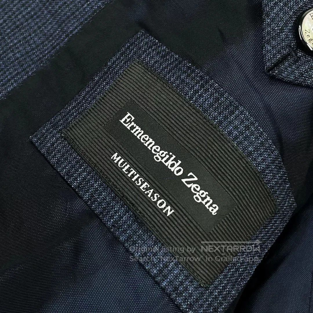 Ermenegildo Zegna Ermenegildo Zegna Diamond Wool Suit. Size US S / EU 44-46 / 1 - 7 Thumbnail
