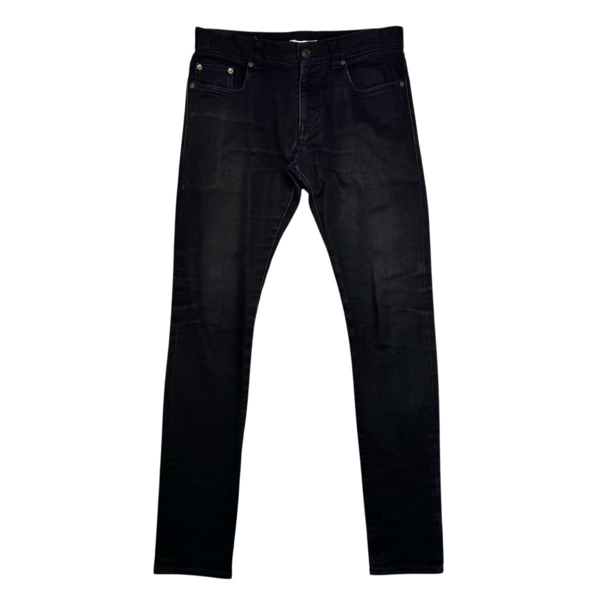 Saint Laurent Paris SAINT LAURENT PARIS FW13 BLACK D02 DENIM Size US 30 / EU 46 - 2 Thumbnail