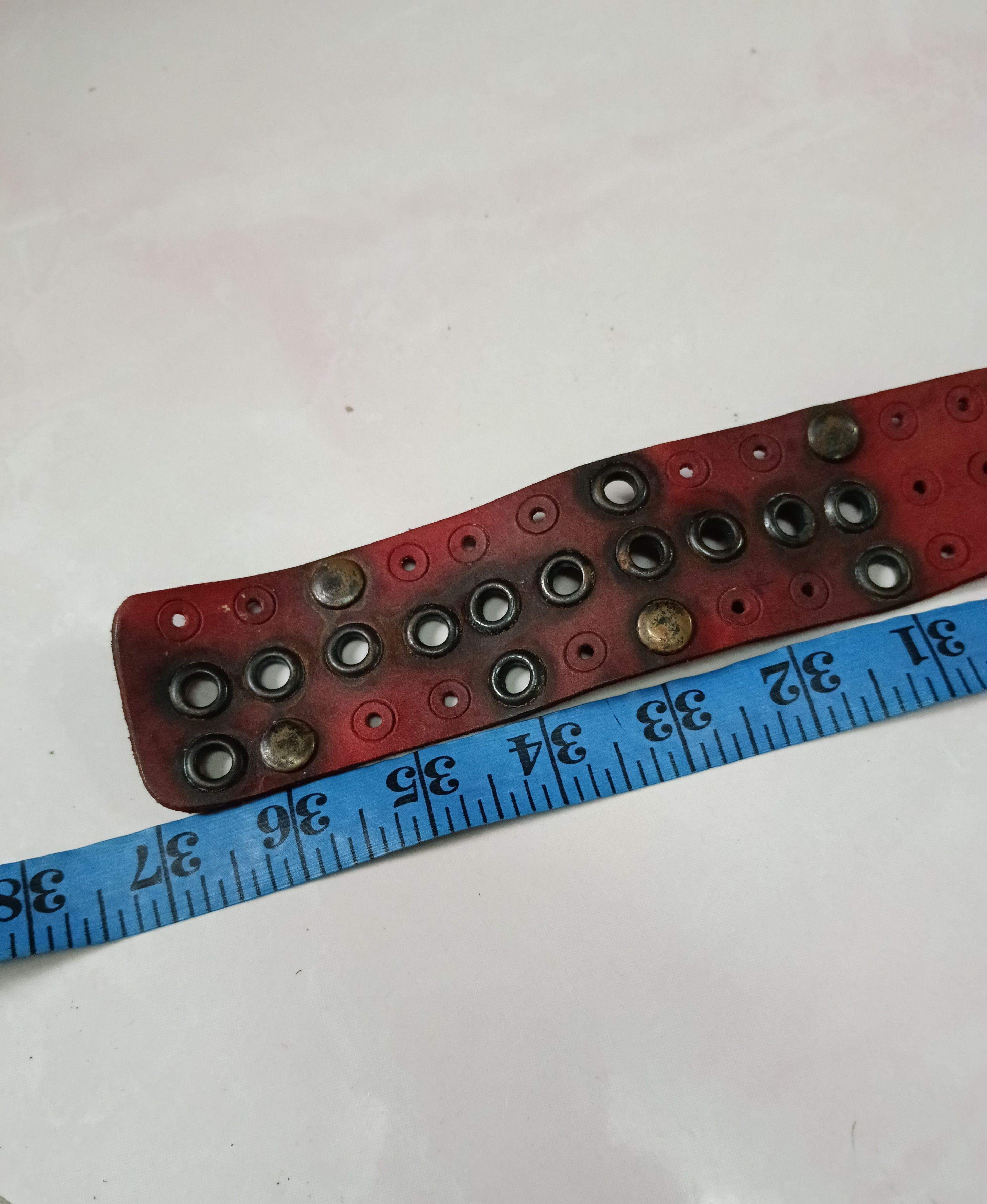 Diesel × Leather DIESEL LEATHER STUDDED BELT Size ONE SIZE - 8 Thumbnail