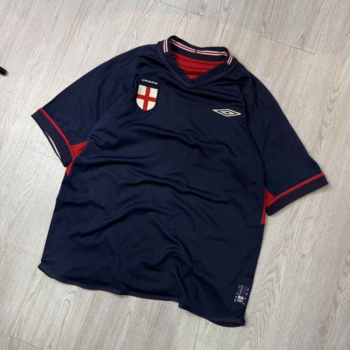 Umbro Vintage England '04 jerseys football double side reversible Size US L / EU 52-54 / 3 - 4 Thumbnail