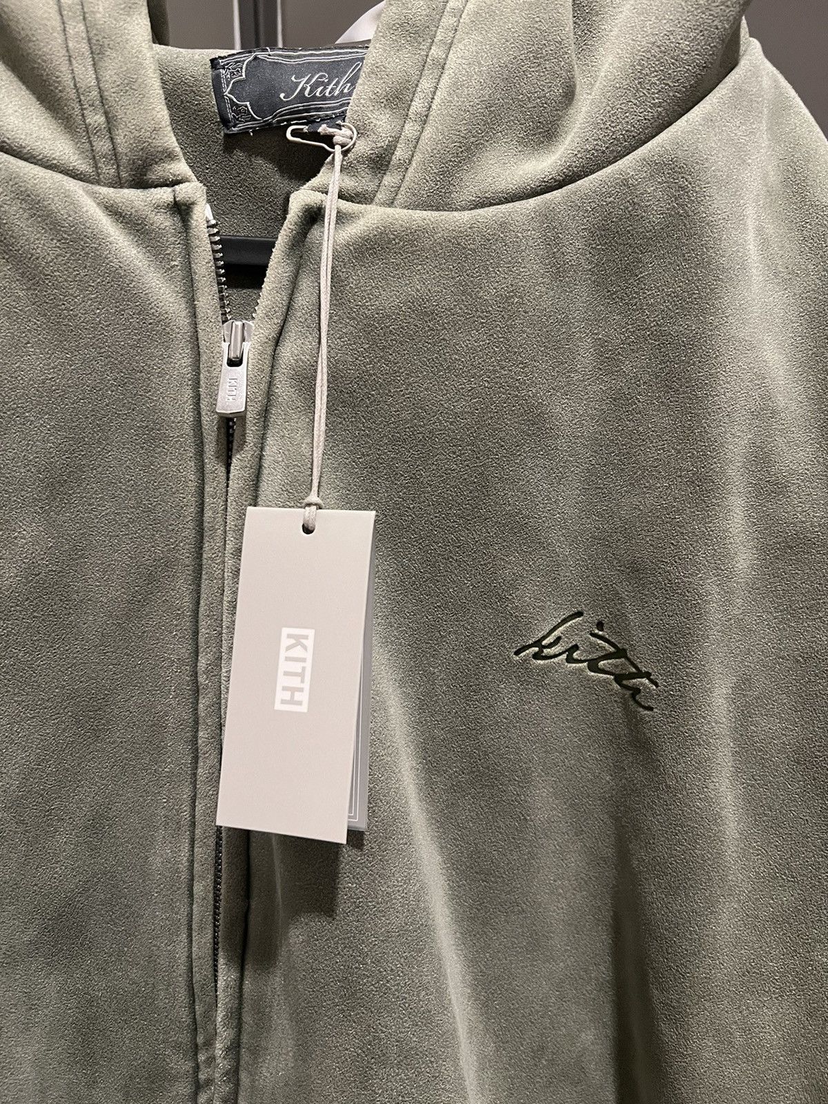 Kith Kith Washed Microsuede Puffed Jaysen Hoodie Size US L / EU 52-54 / 3 - 2 Thumbnail