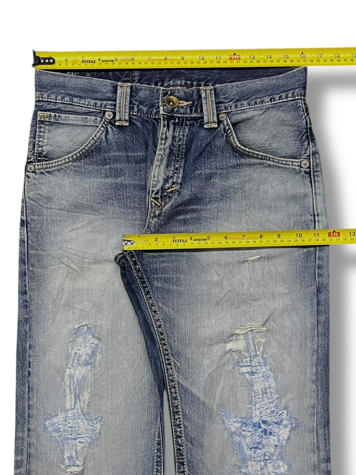Edwin Vintage Edwin 483 XVS Exclusive Japan - Distressed Denim Size US 32 / EU 48 - 16 Thumbnail